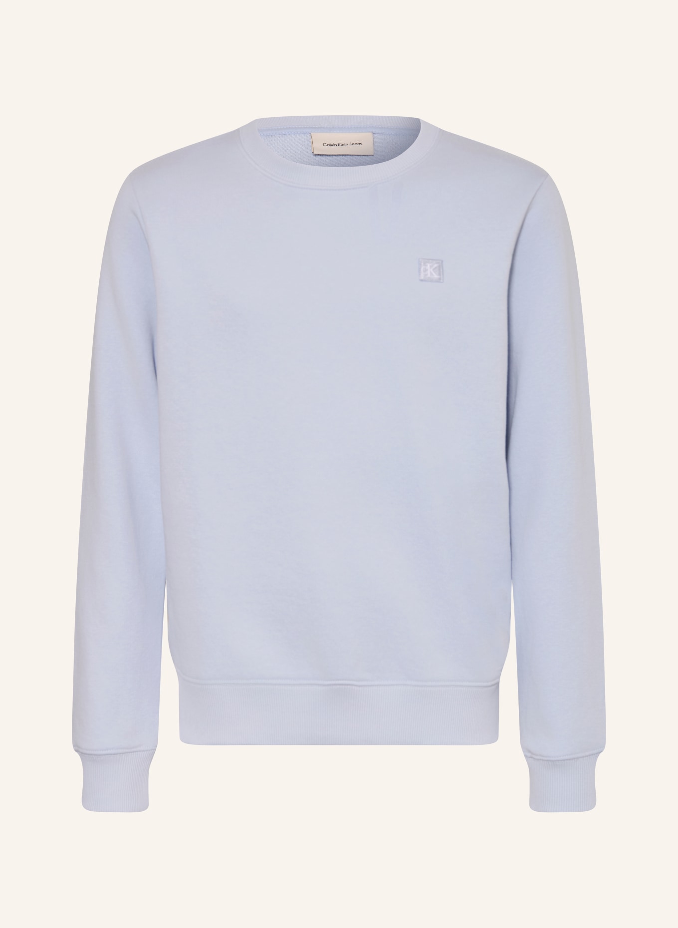 Calvin Klein Sweatshirt: LICHTBLAUW