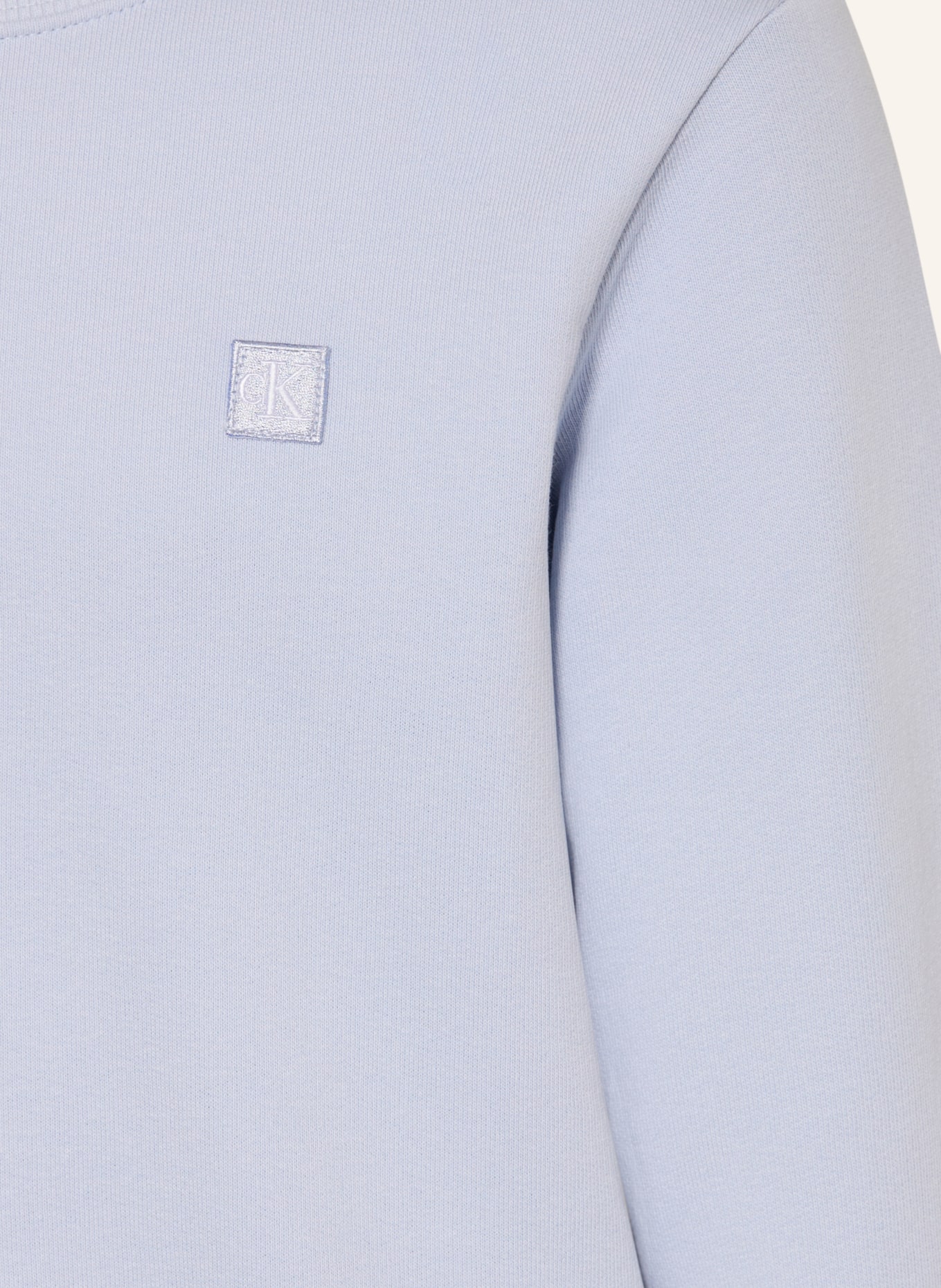 Calvin Klein Sweatshirt: LICHTBLAUW