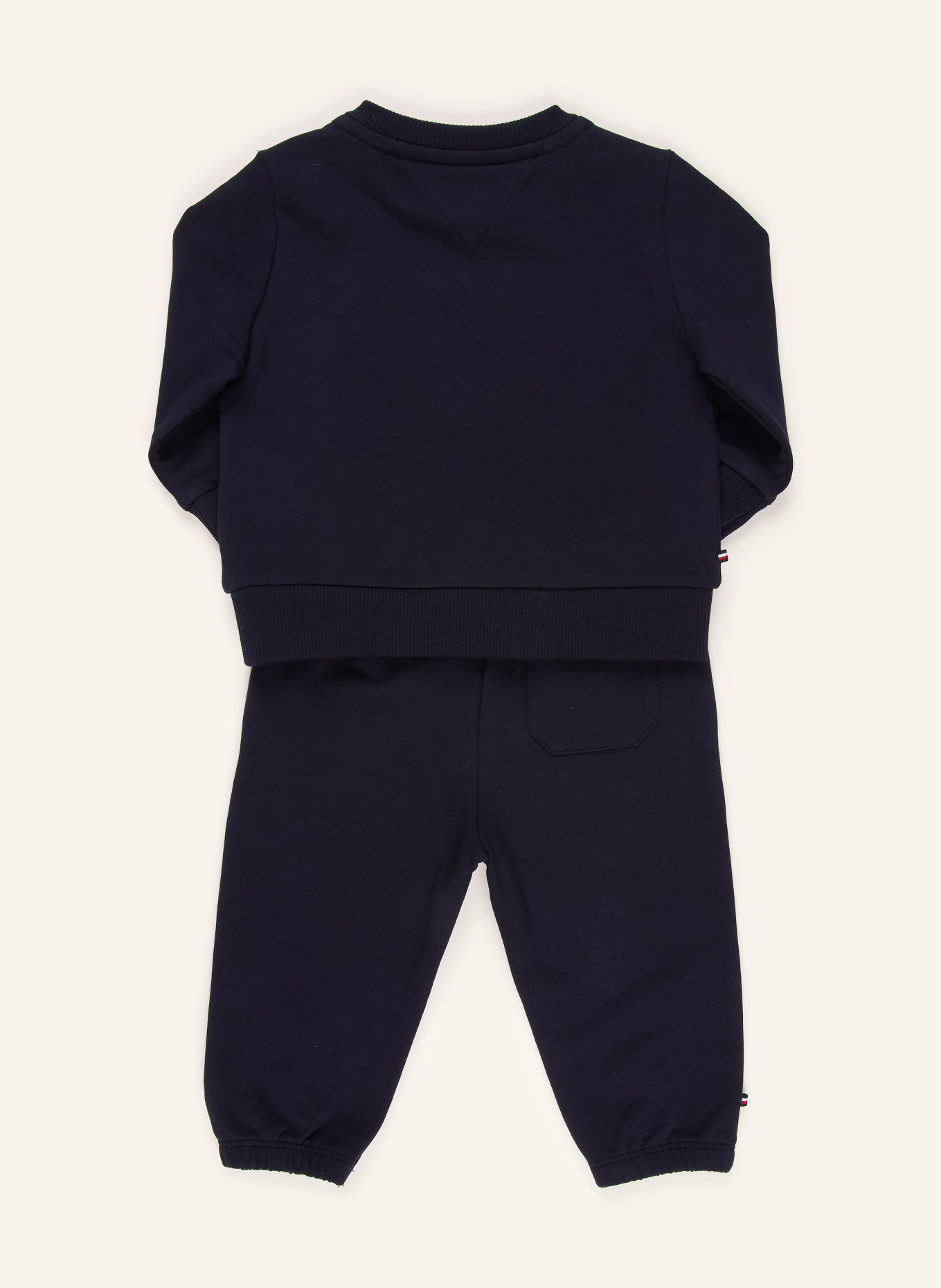 TOMMY HILFIGER Set: Sweatshirt och sweatpants: MÖRKBLÅ