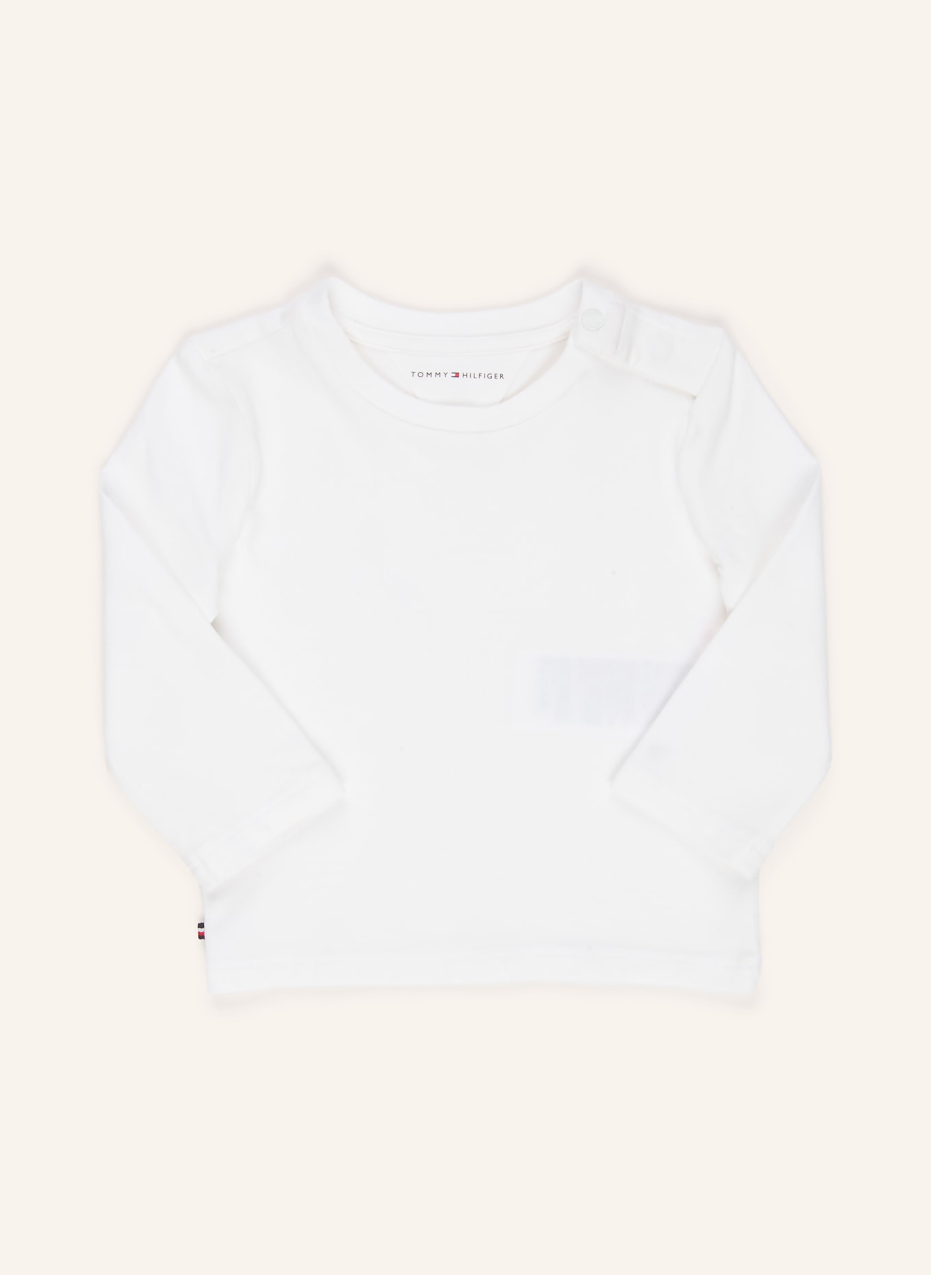 TOMMY HILFIGER Ensemble : t-shirt à manches longues et robe: BLEU CLAIR / BLANC