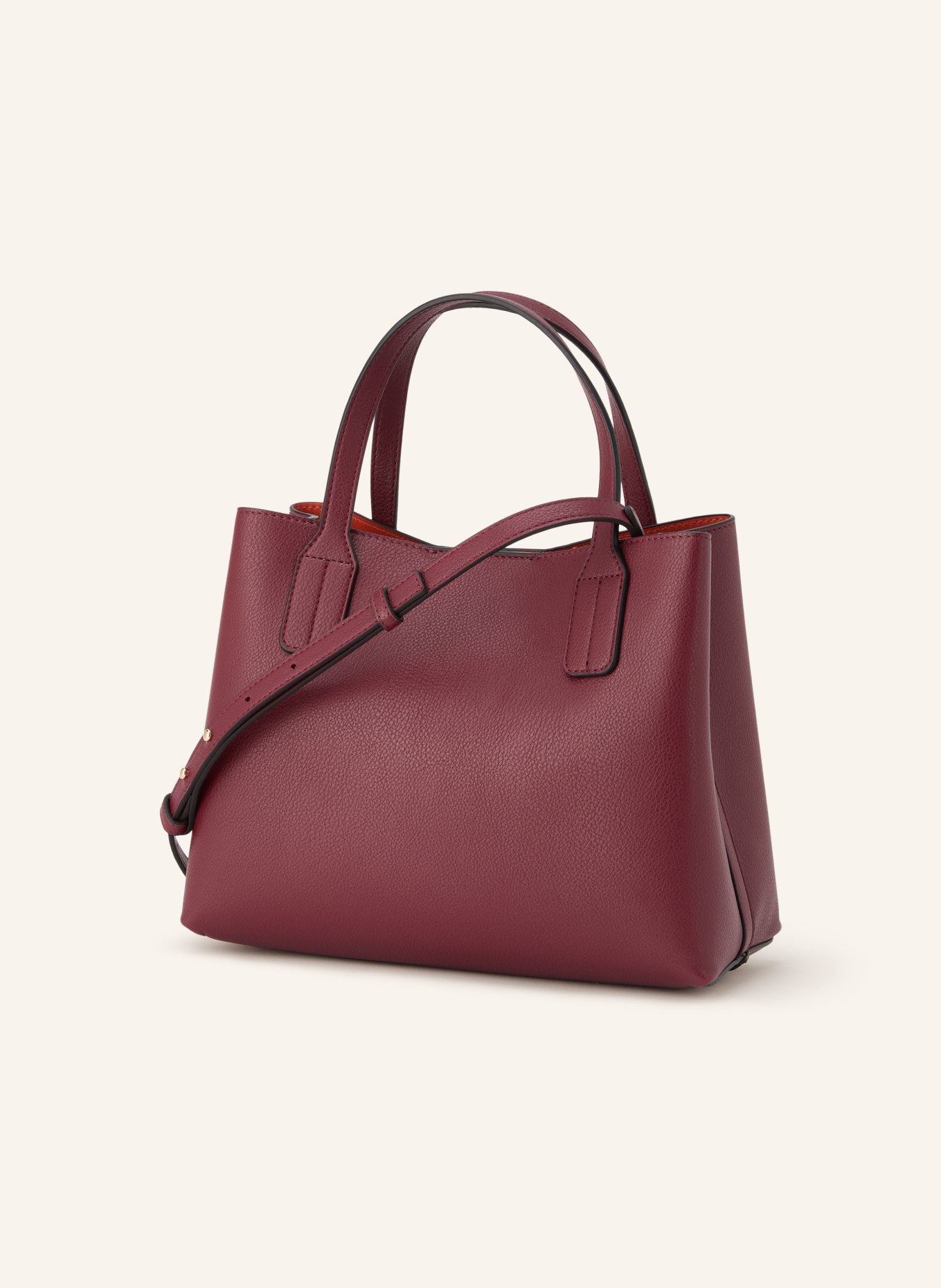 TOMMY HILFIGER Torba na ramię: CIEMNOCZERWONY