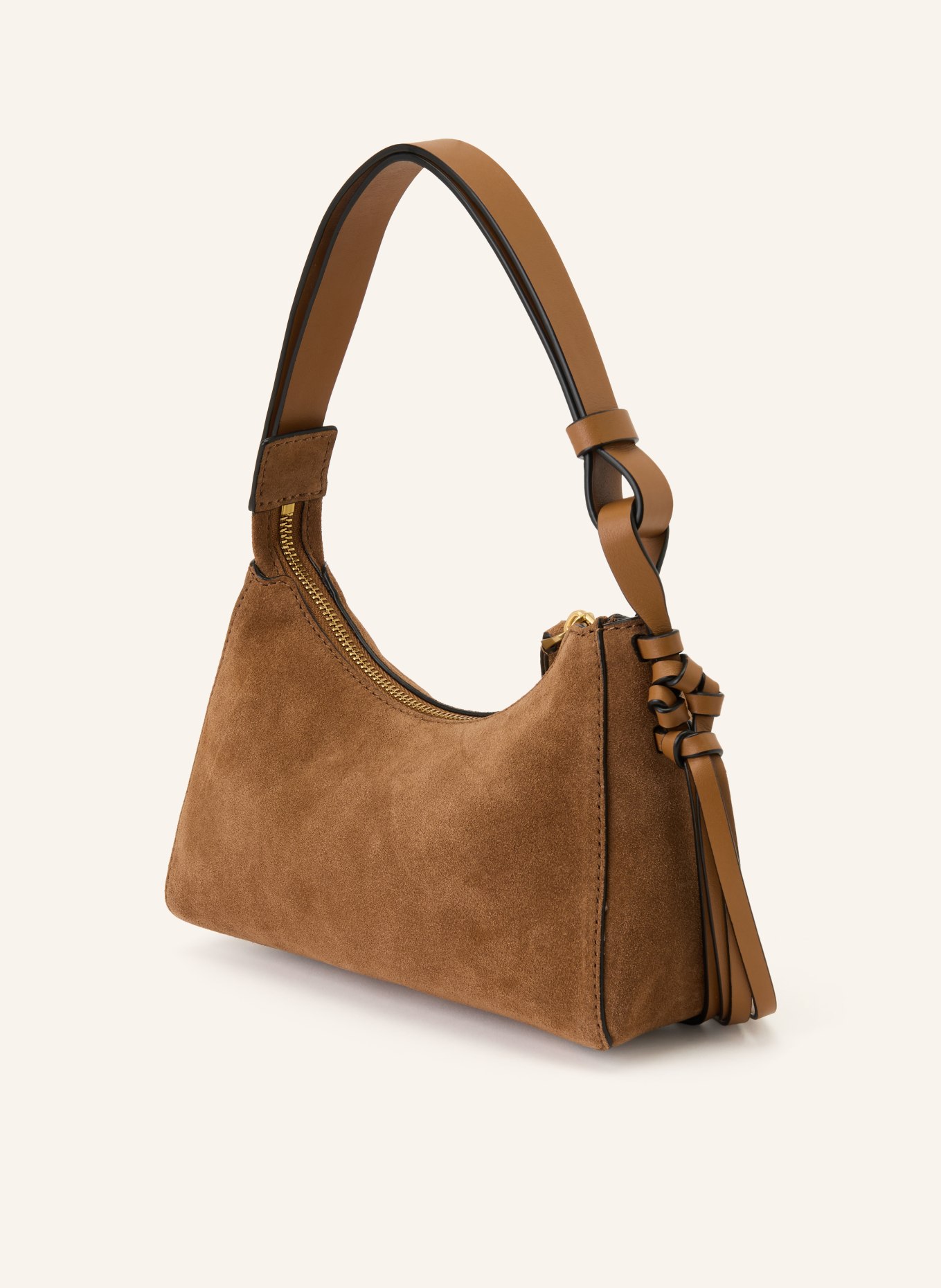 TOMMY HILFIGER Schultertasche: COGNAC