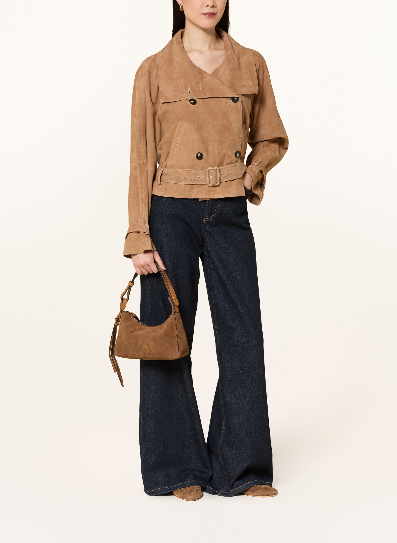 TOMMY HILFIGER Schoudertas: COGNAC