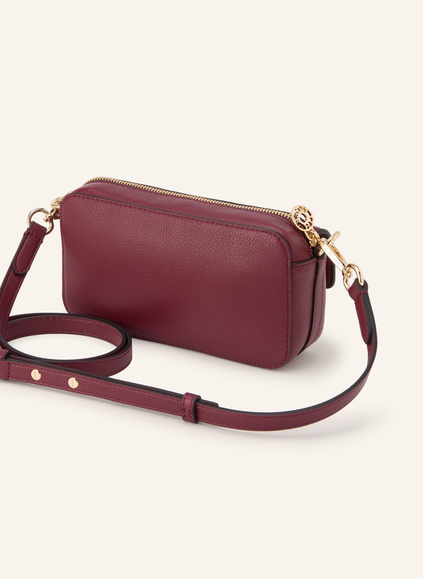 TOMMY HILFIGER Sac à bandoulière: ROUGE FONCÉ