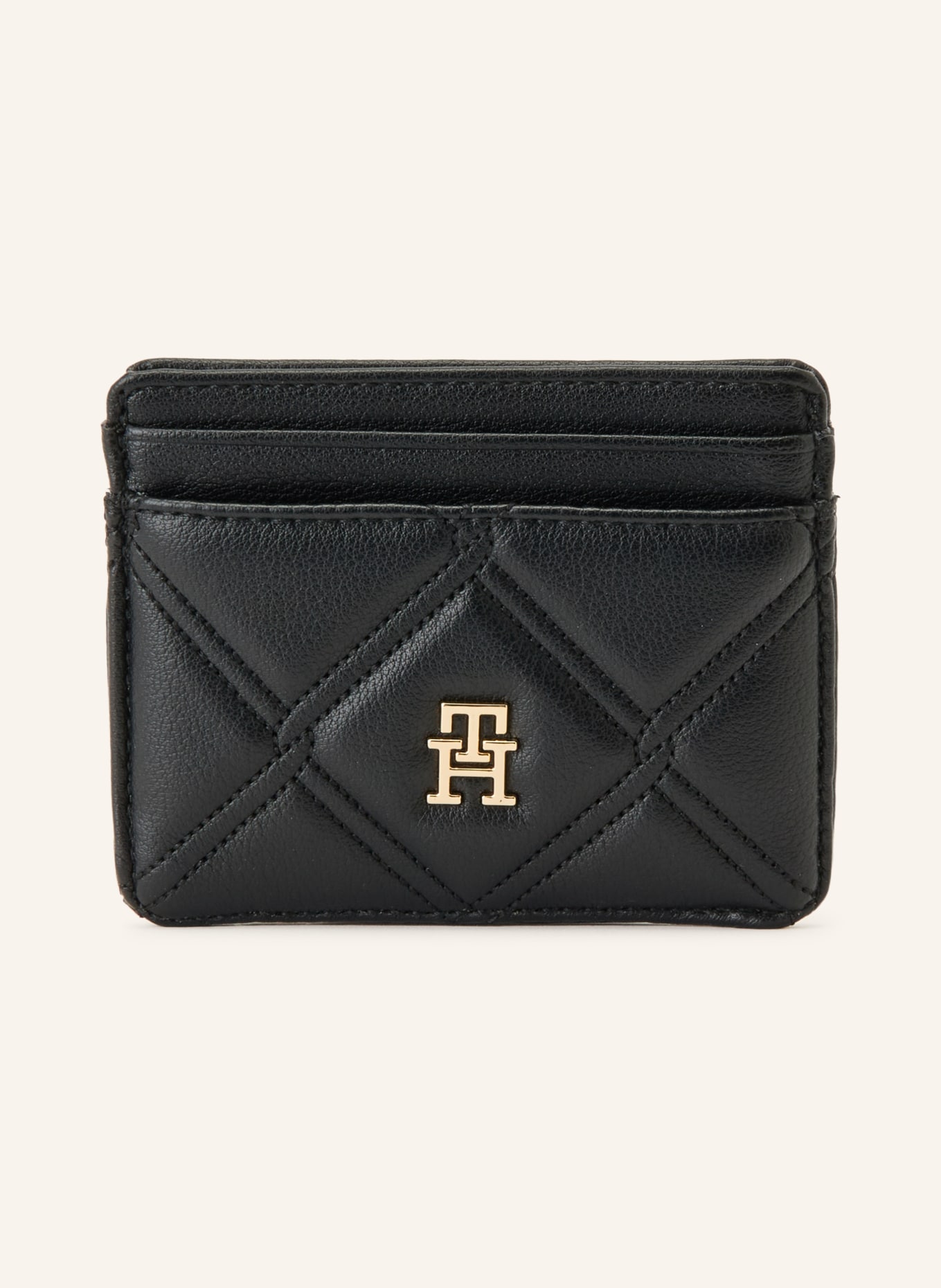 TOMMY HILFIGER Portcarduri: NEGRU / AUR