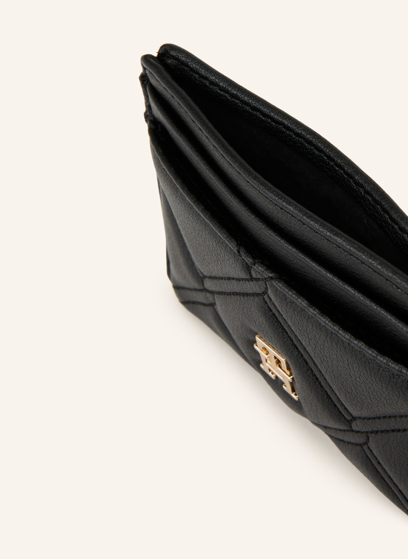 TOMMY HILFIGER Portcarduri: NEGRU / AUR