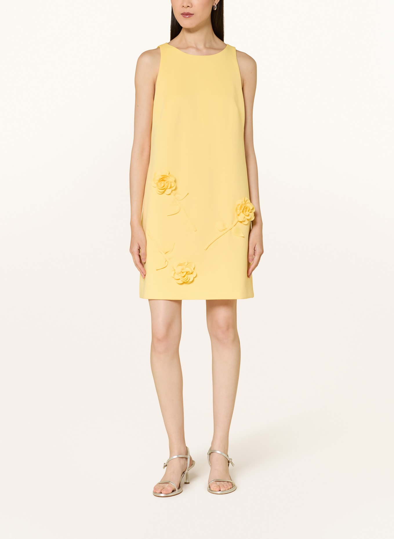 ADRIANNA PAPELL Robe de cocktail: JAUNE