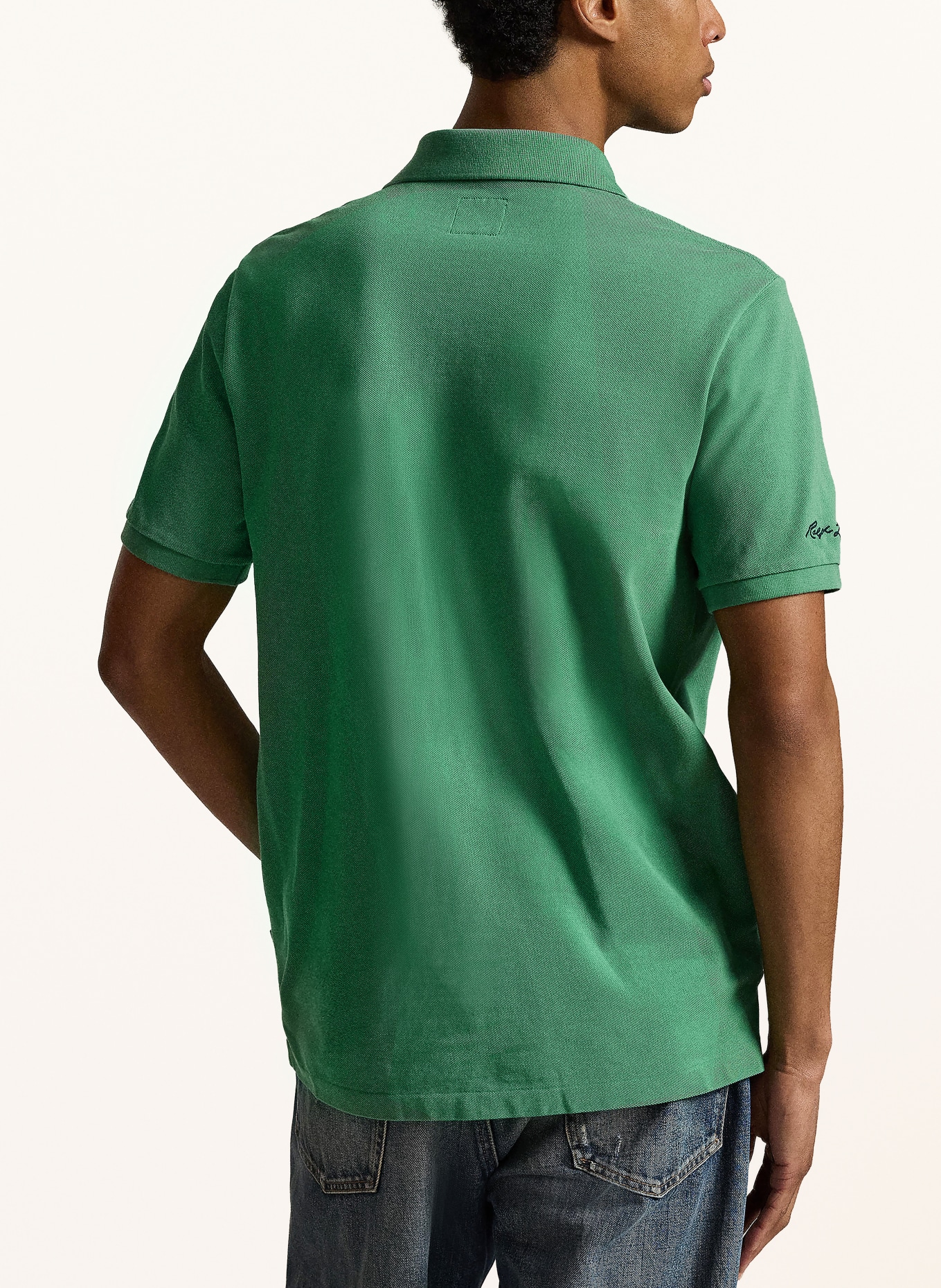 POLO RALPH LAUREN Piqué-Poloshirt Classic Fit: GRÜN