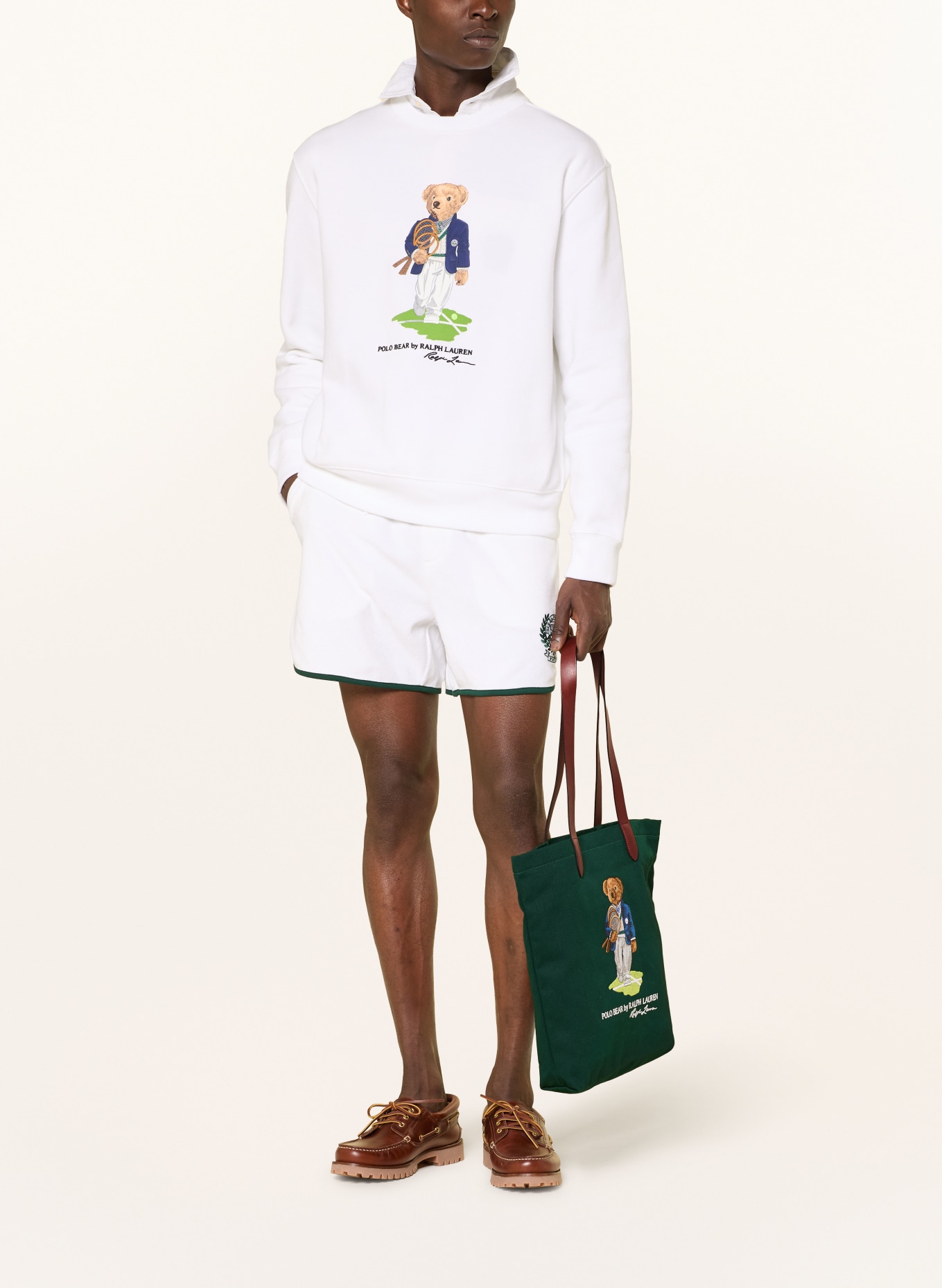 POLO RALPH LAUREN Tote bag: DARK GREEN
