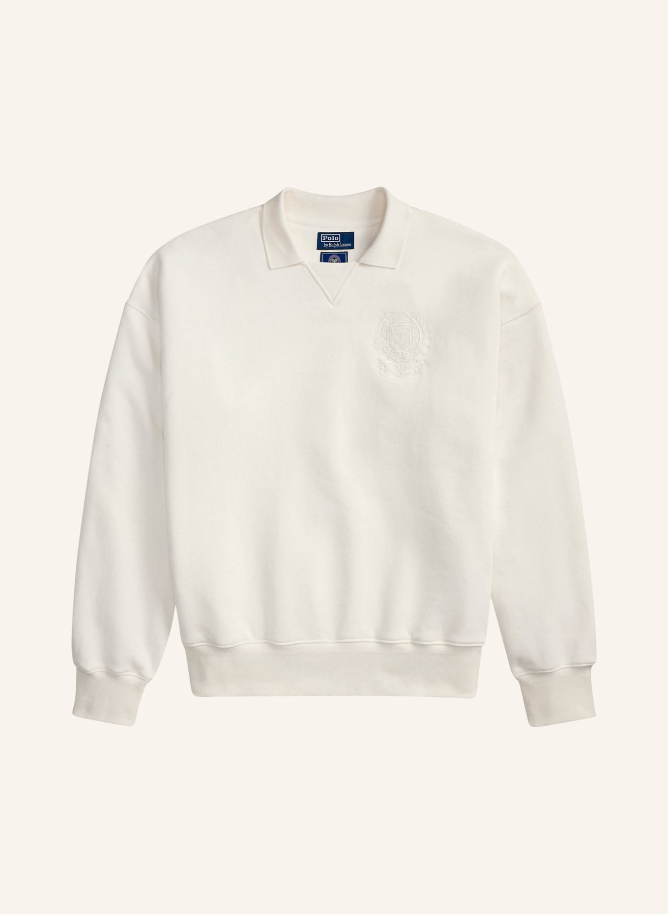 POLO RALPH LAUREN Sweat-shirt: BLANC