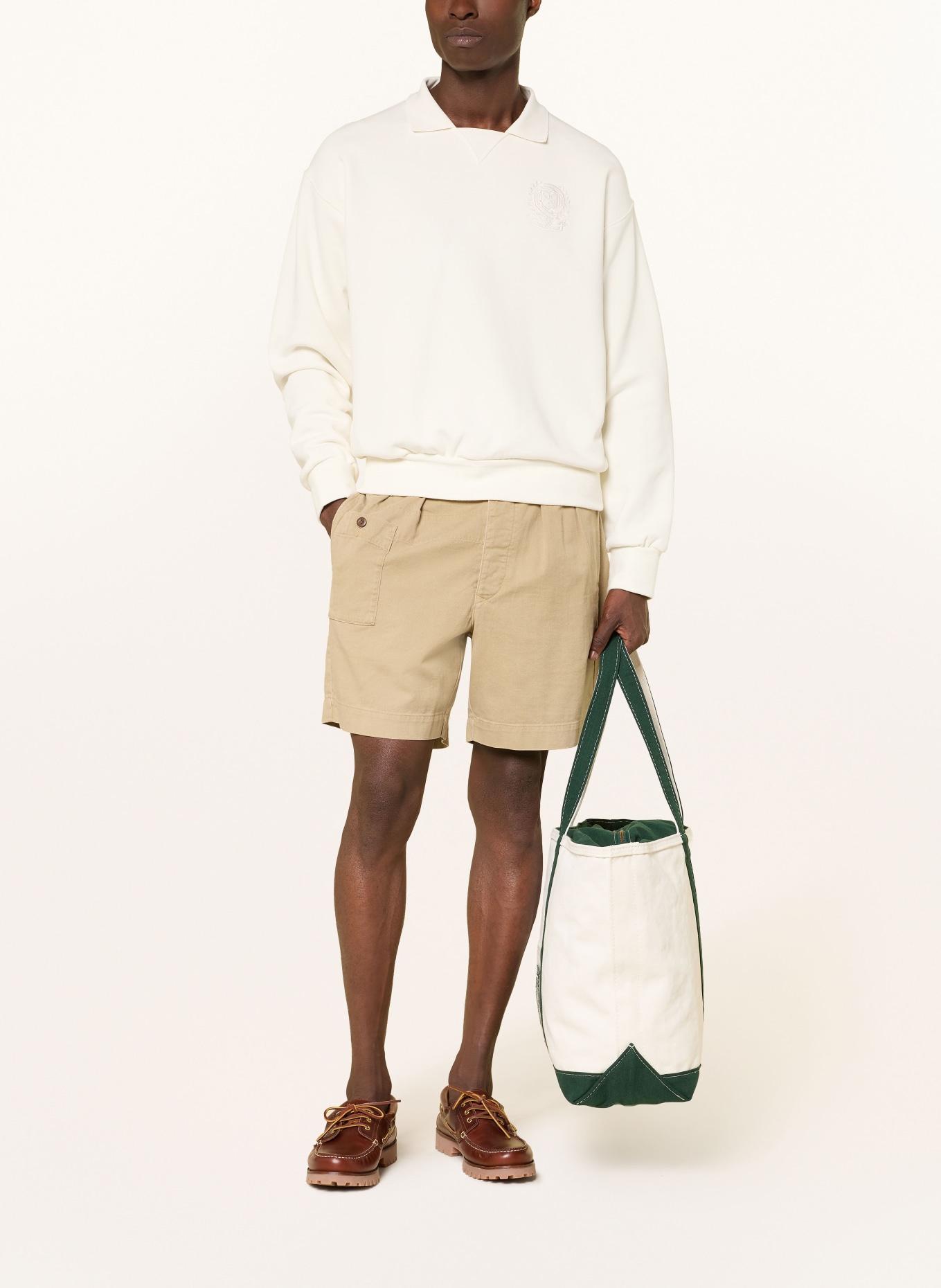 POLO RALPH LAUREN Sweat-shirt: BLANC