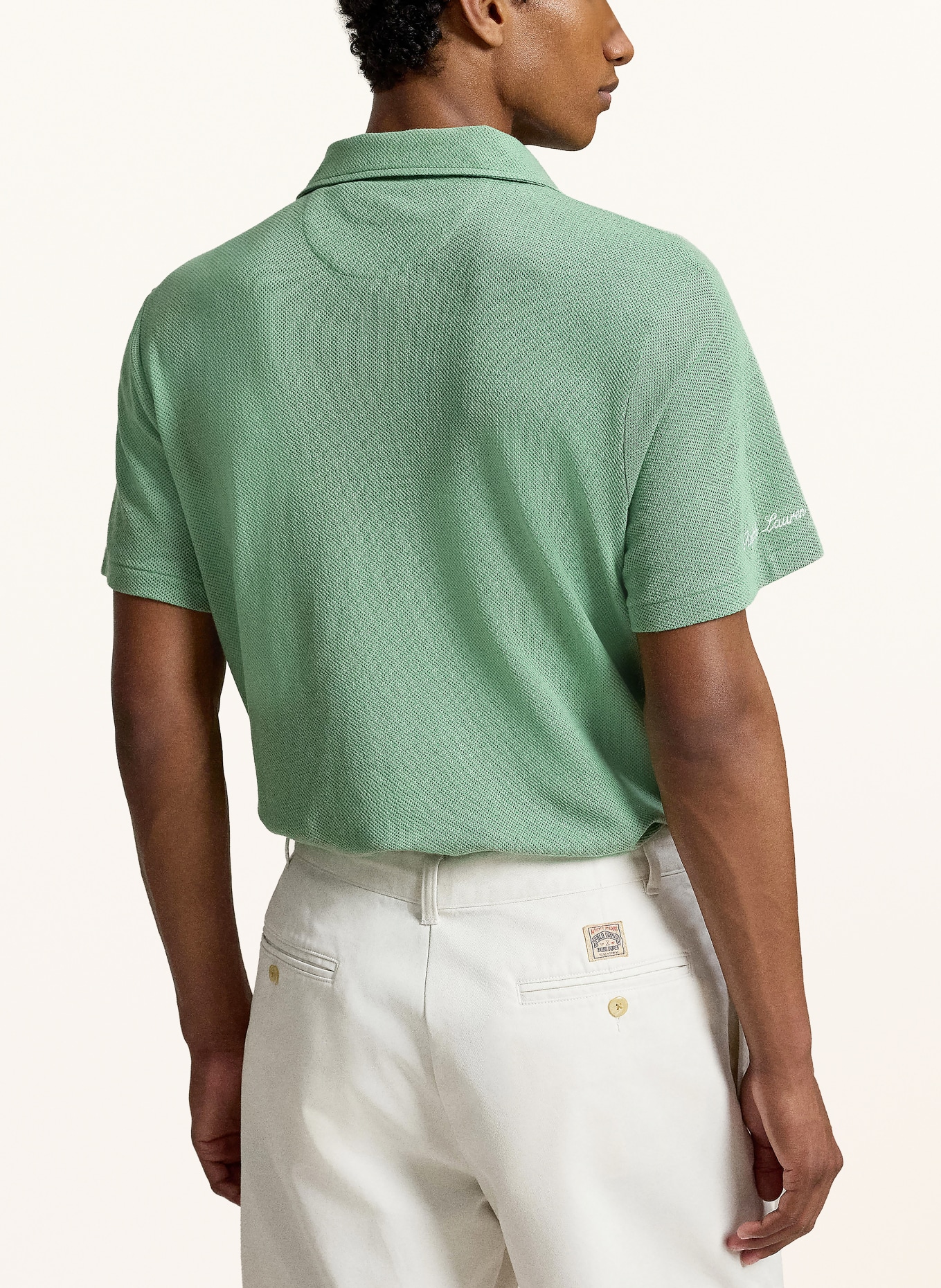 POLO RALPH LAUREN Polo en maille, coupe classique: VERT CLAIR
