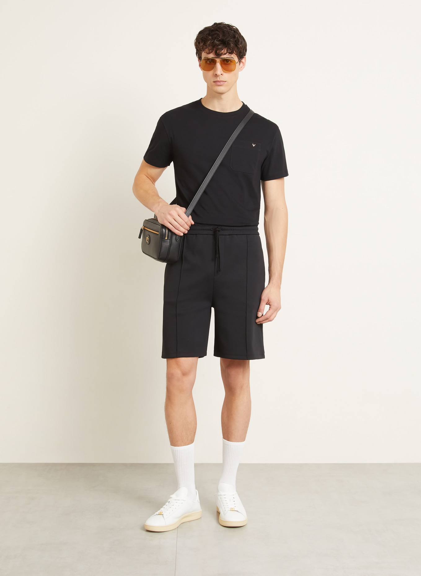 VALENTINO T-shirt VGOLD: ZWART