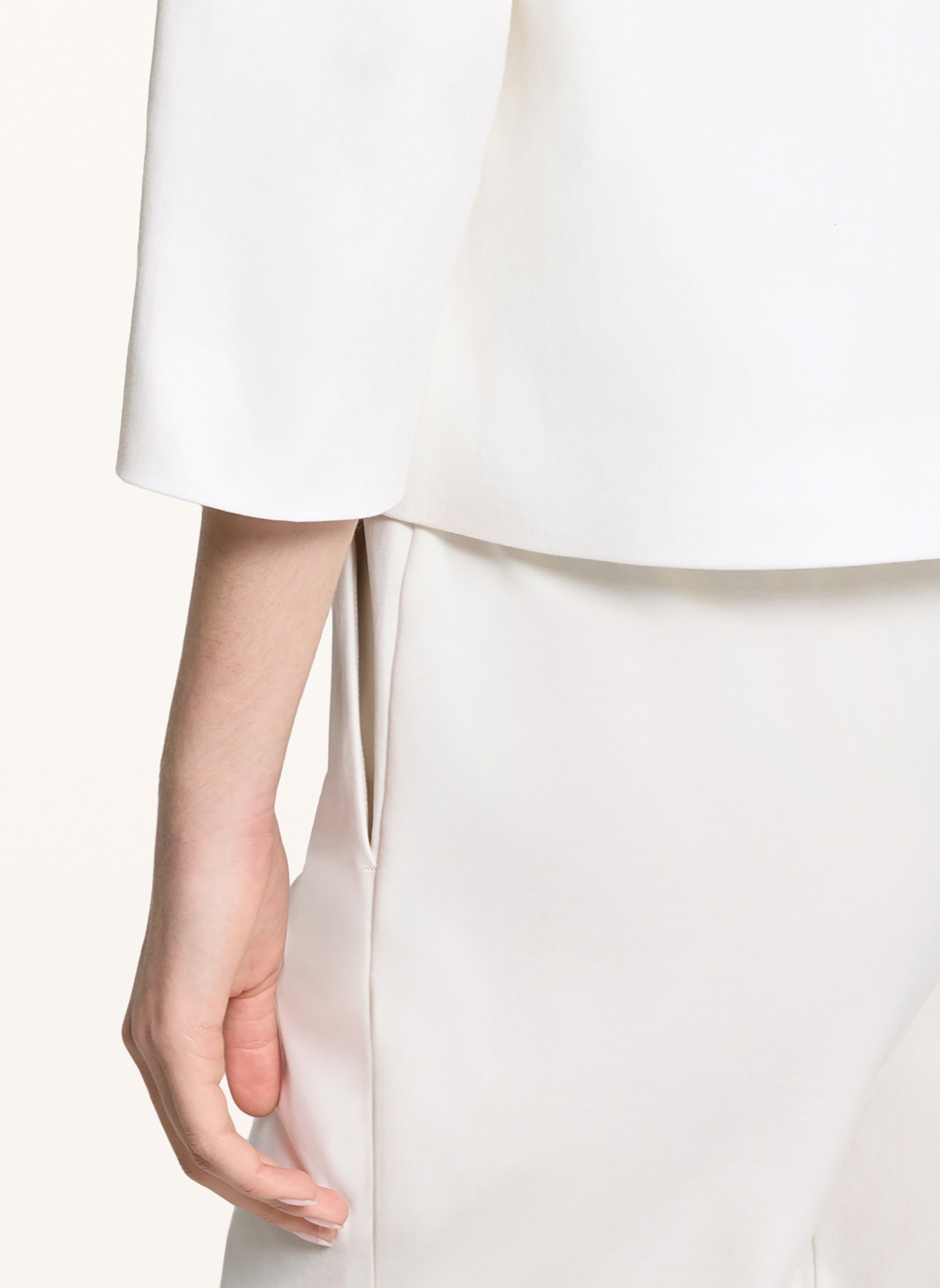 Betty Barclay Blazer mit 3/4-Arm: WEISS