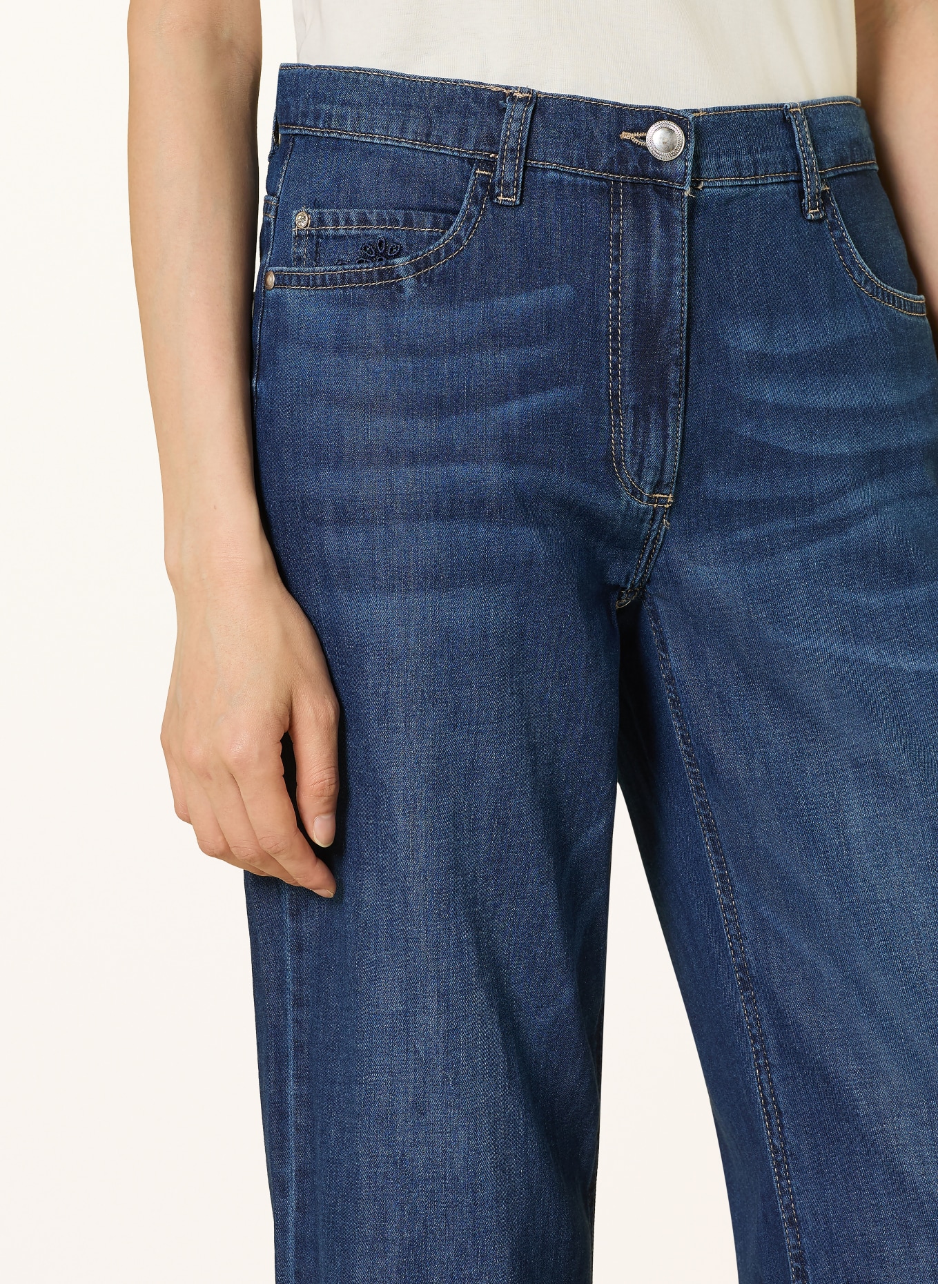 Betty Barclay Jeans culottes: 8620 DARK BLUE DENIM
