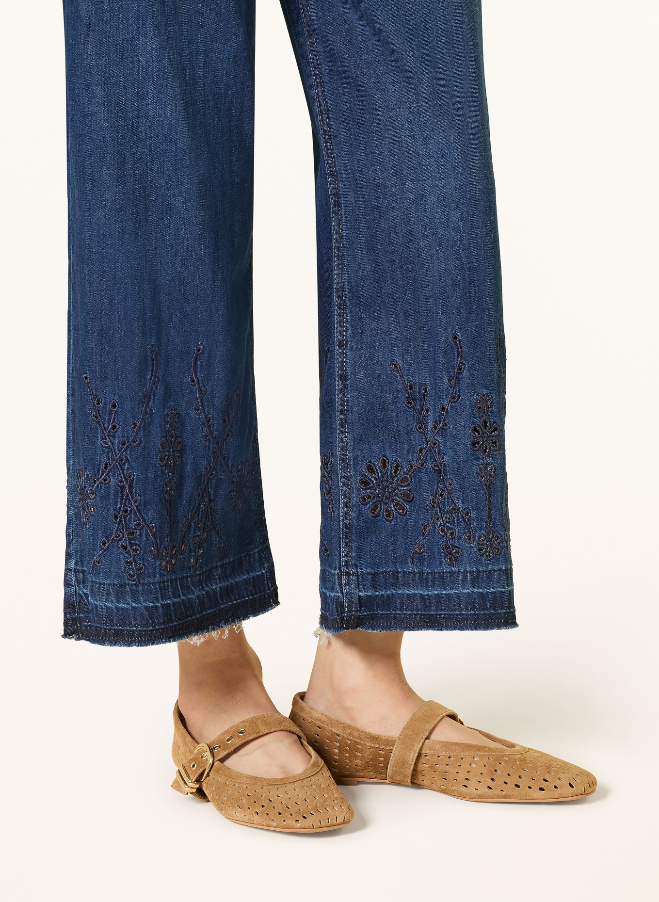 Betty Barclay Jeans culottes: 8620 DARK BLUE DENIM