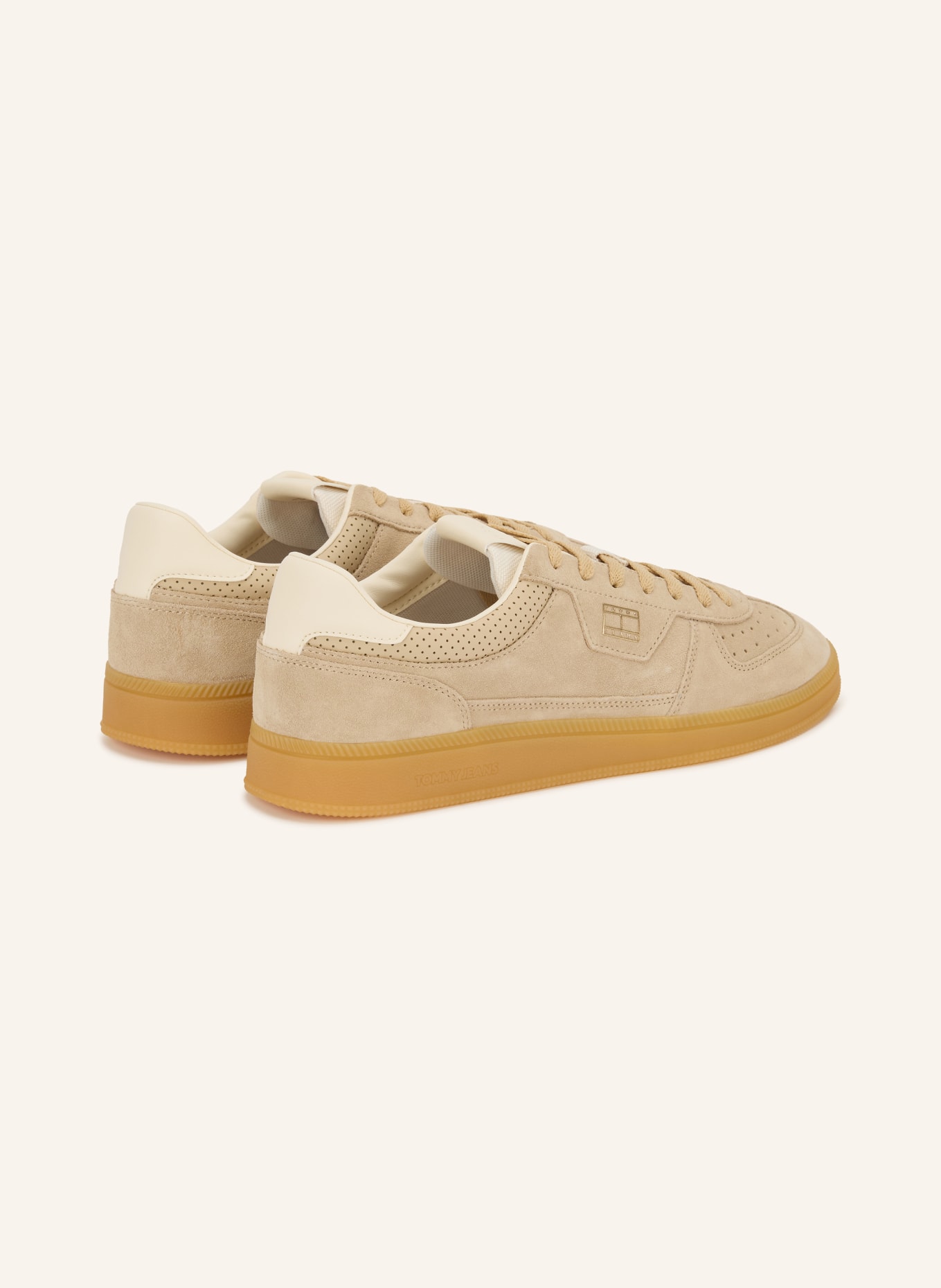 TOMMY HILFIGER Sneaker THE GREENWICH: HELLBRAUN / ECRU