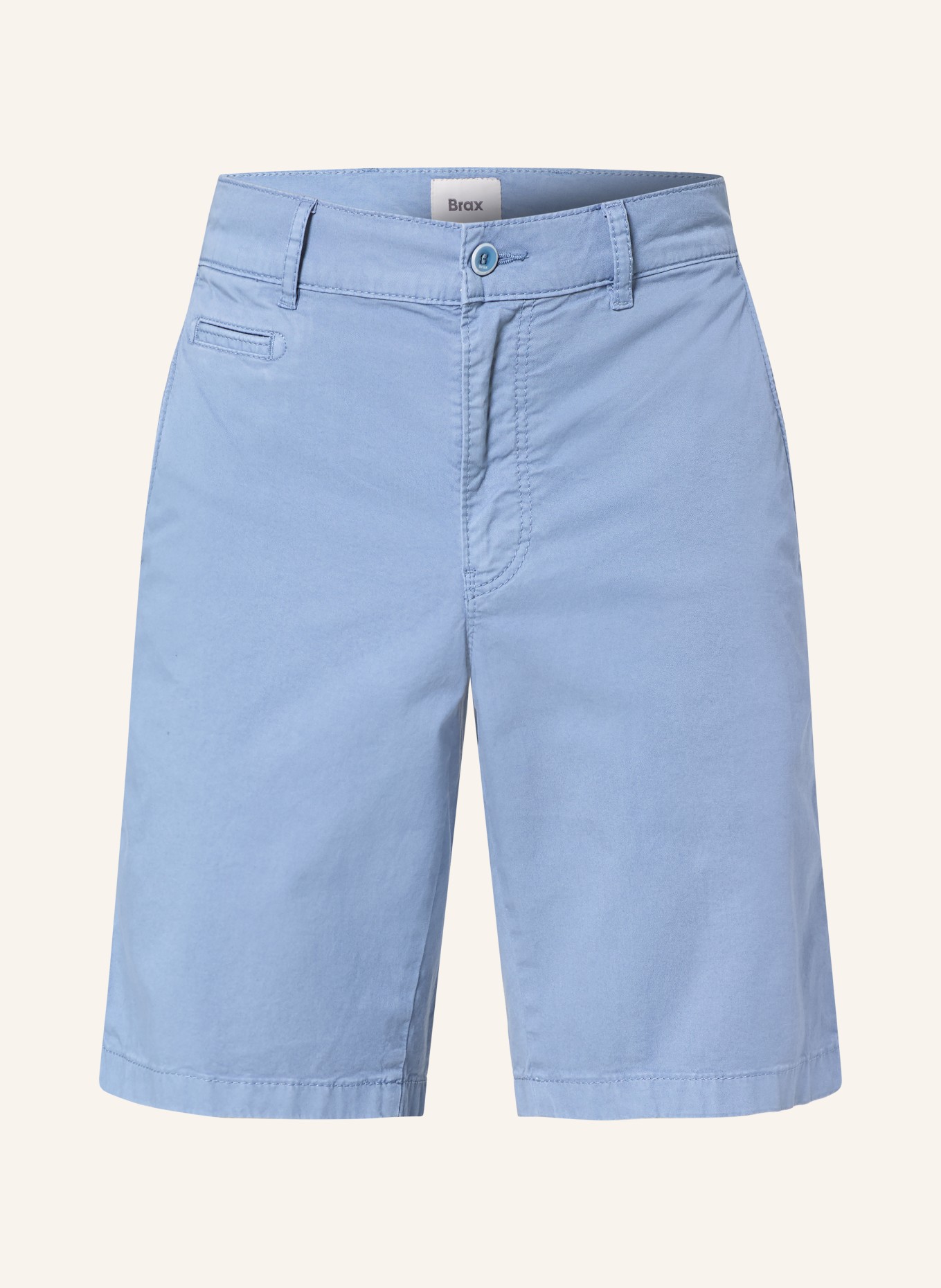 BRAX BARI Regular Fit Shorts: LIGHT BLUE