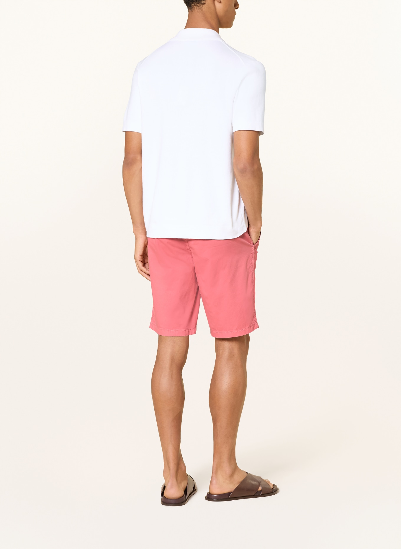 BRAX Shorts BARI Regular Fit: HELLROT