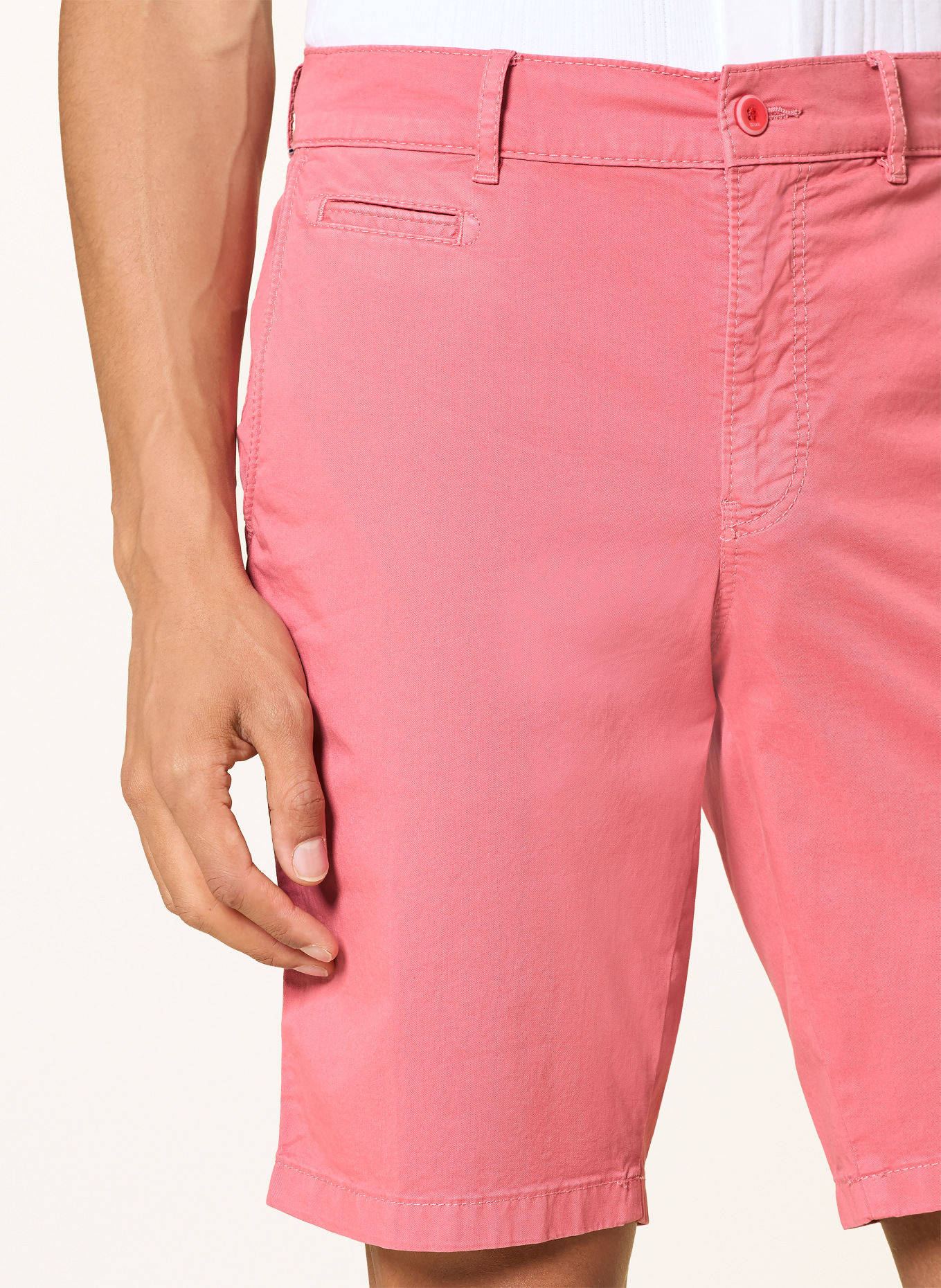 BRAX Shorts BARI Regular Fit: HELLROT