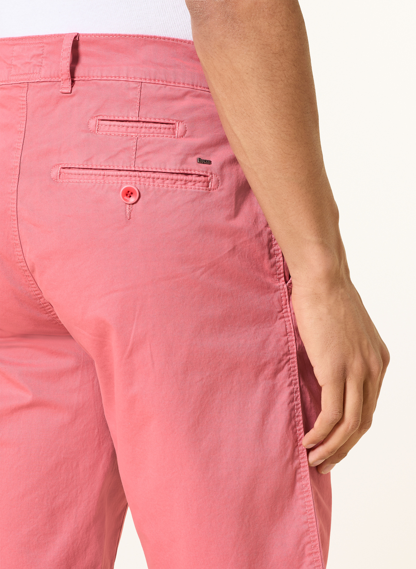 BRAX Shorts BARI Regular Fit: HELLROT
