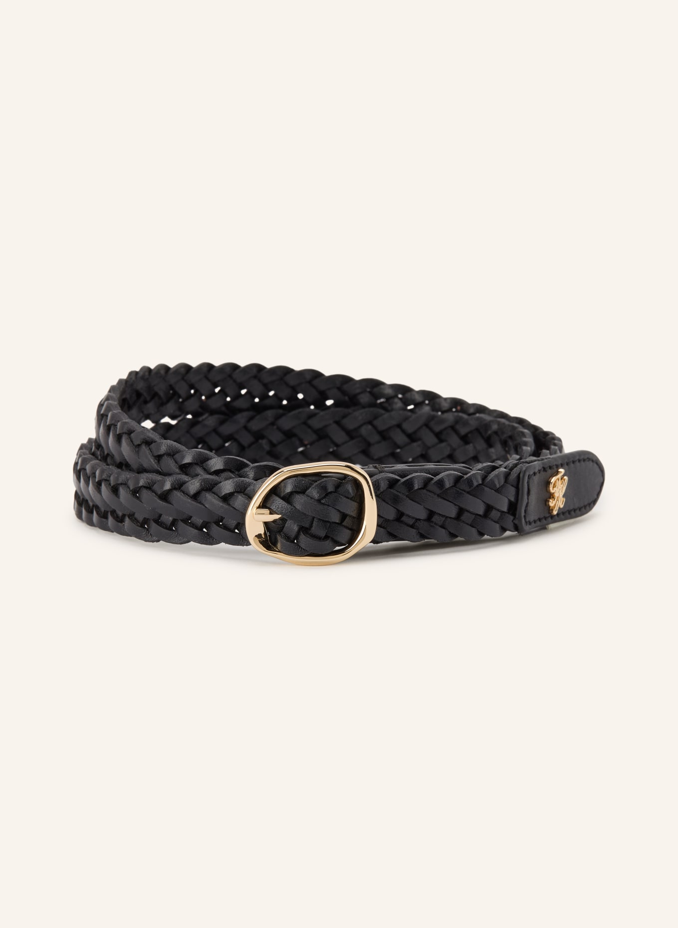 TOMMY HILFIGER Læderbælte SCULPT 2.0: SORT