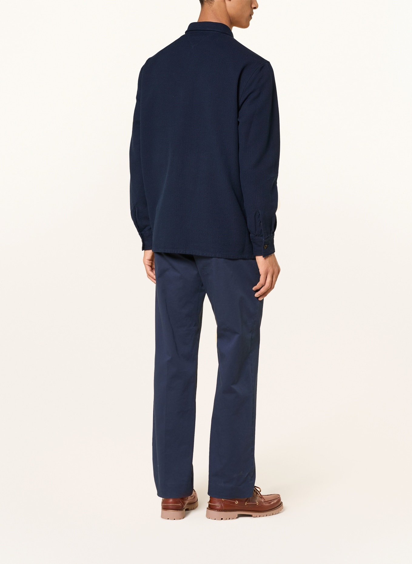 TOMMY HILFIGER Overshirt: MØRKEBLÅ