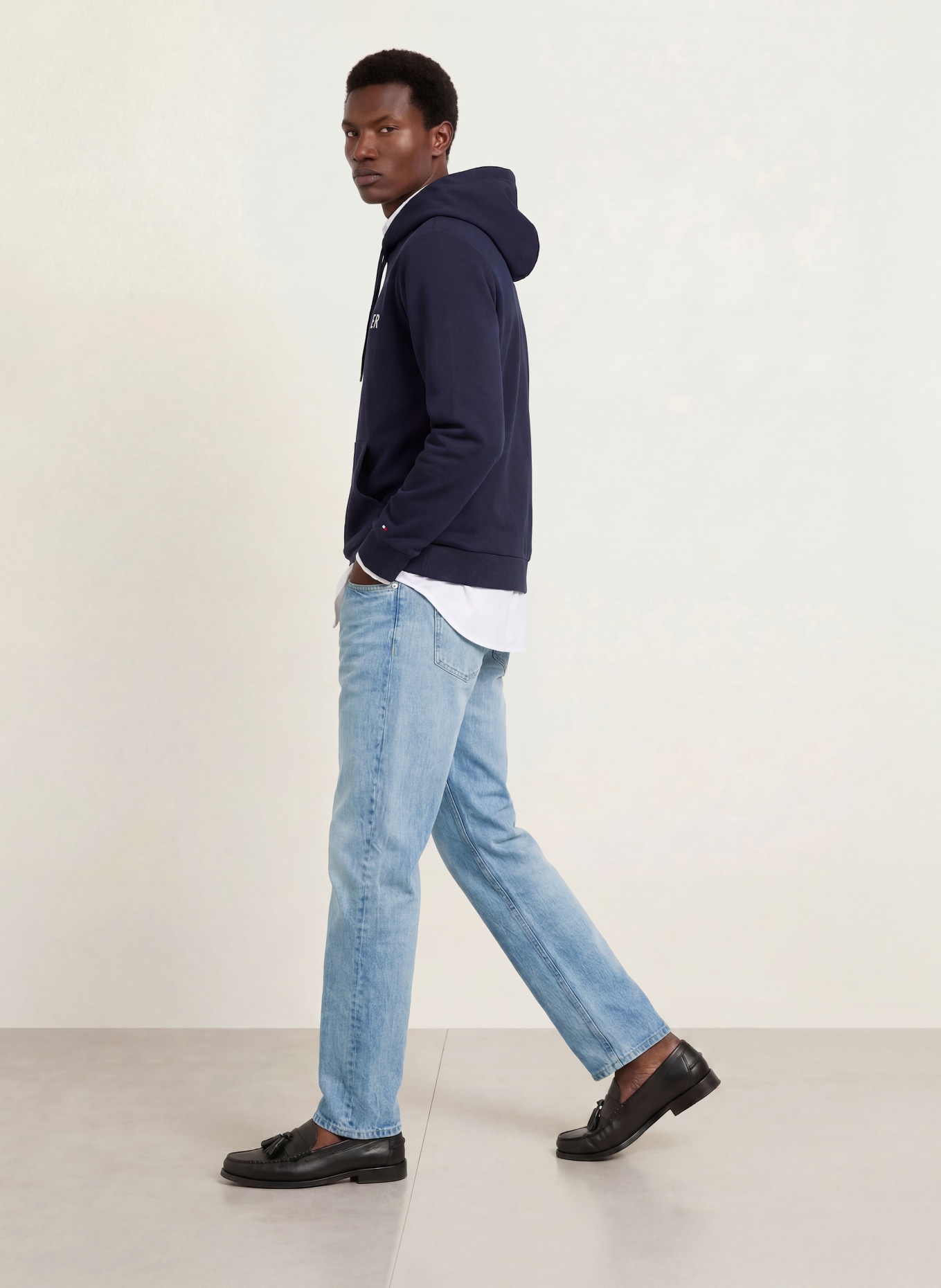 TOMMY HILFIGER Jeans DOVER Straight Fit: 1AC Zane Indigo