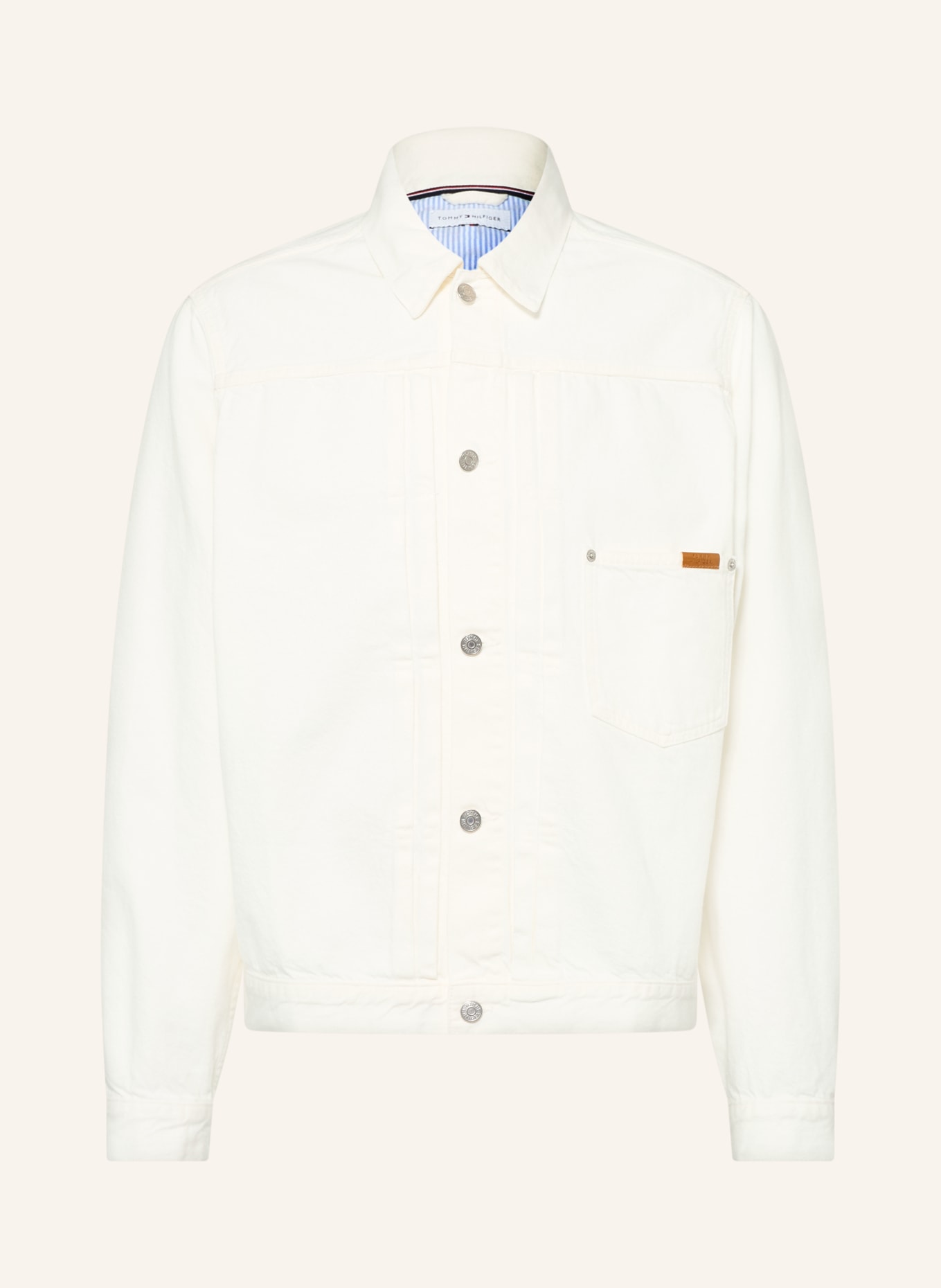 TOMMY HILFIGER Denim jacket: YBR WHITE