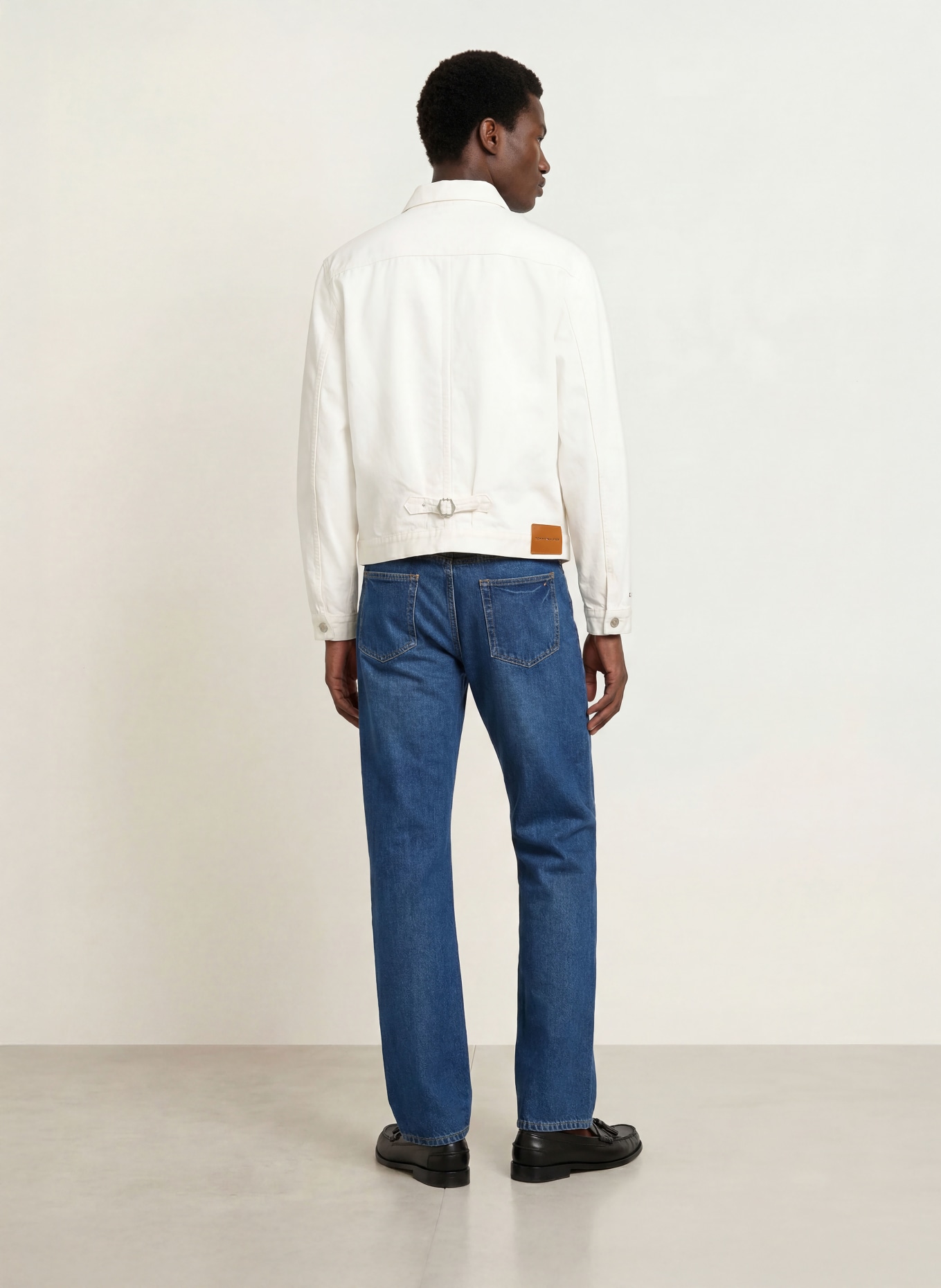 TOMMY HILFIGER Denim jacket: YBR WHITE