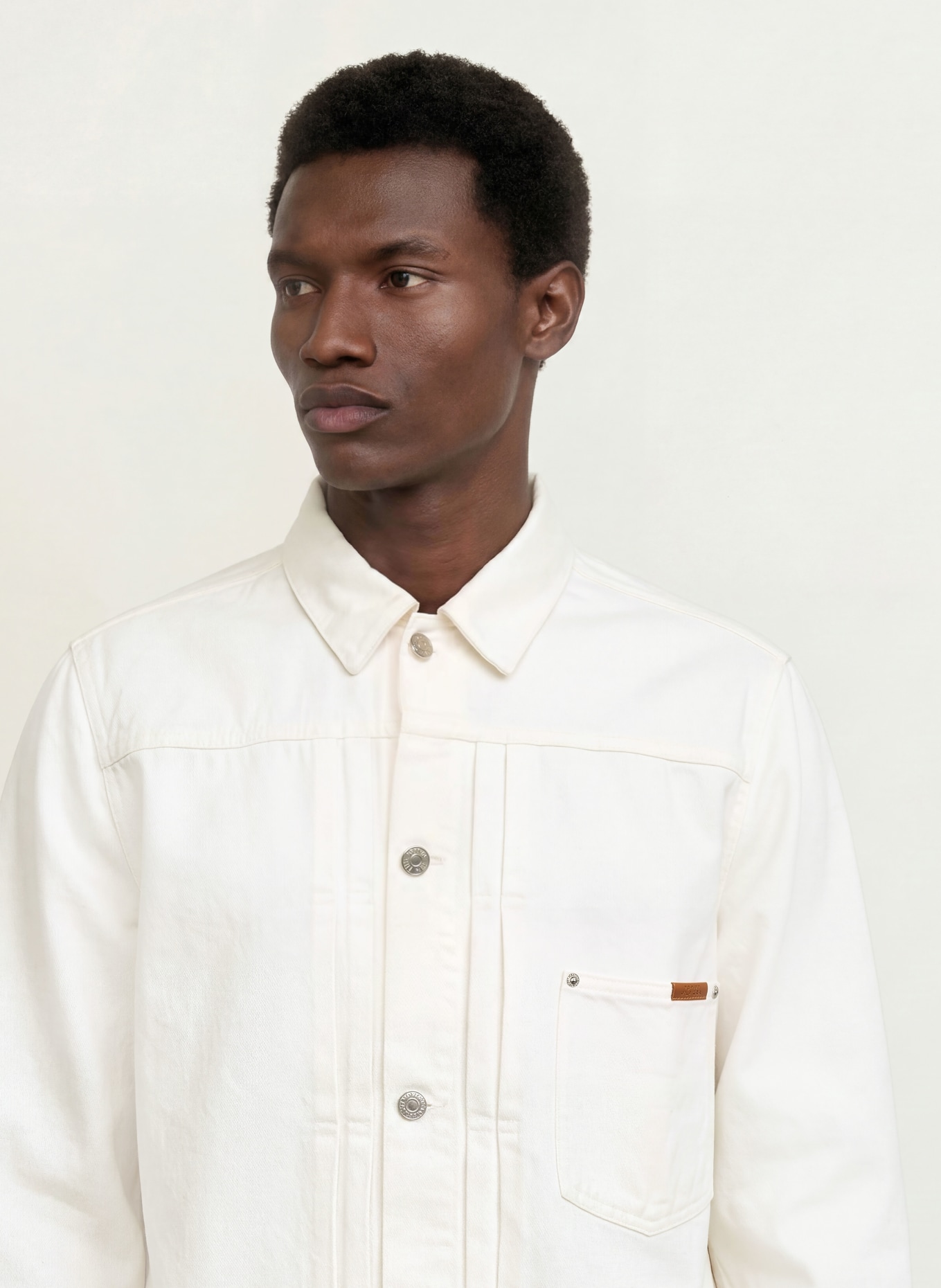 TOMMY HILFIGER Denim jacket: YBR WHITE