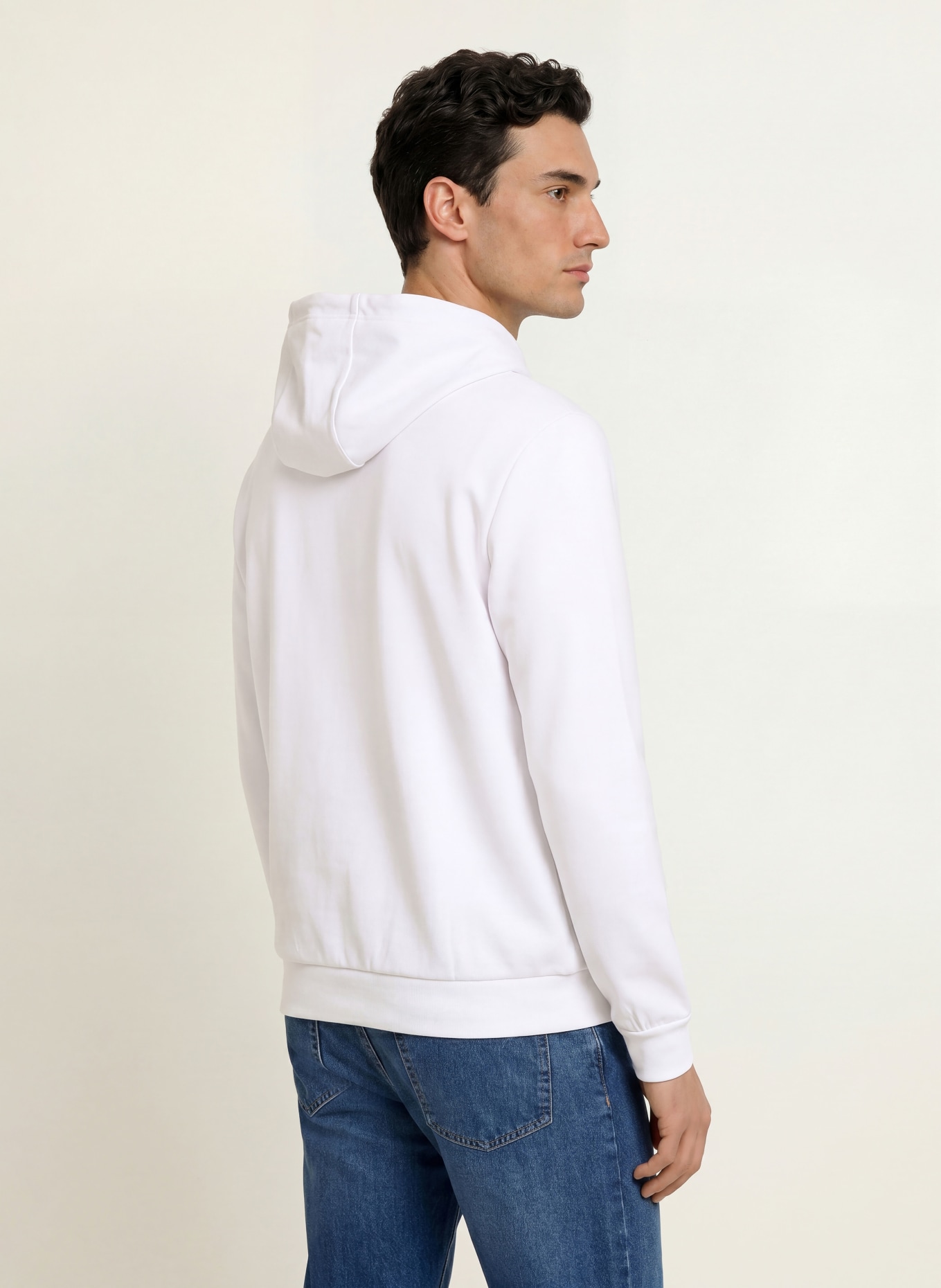 TOMMY HILFIGER Hoodie: WEISS