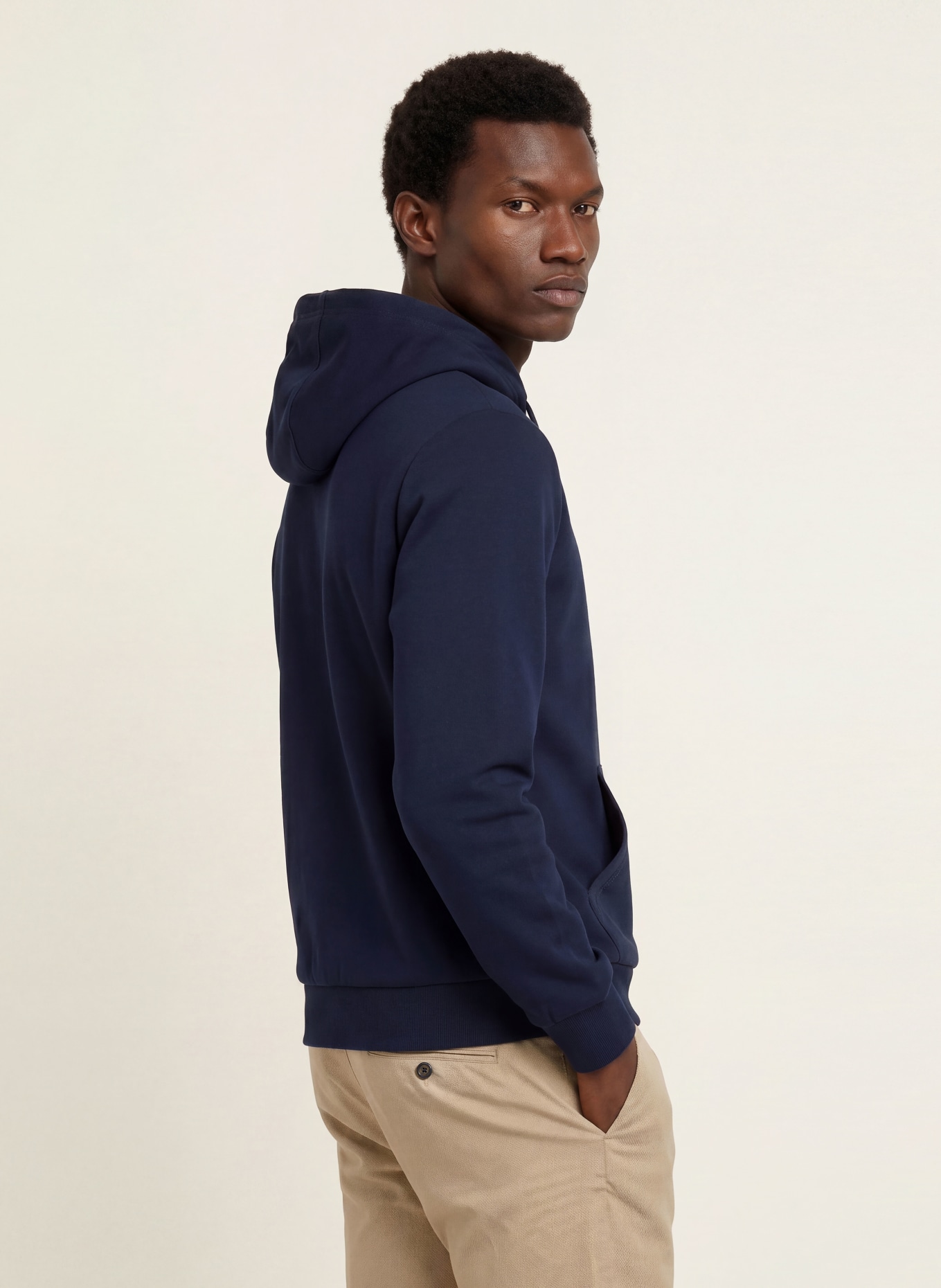 TOMMY HILFIGER Hoodie: DARK BLUE