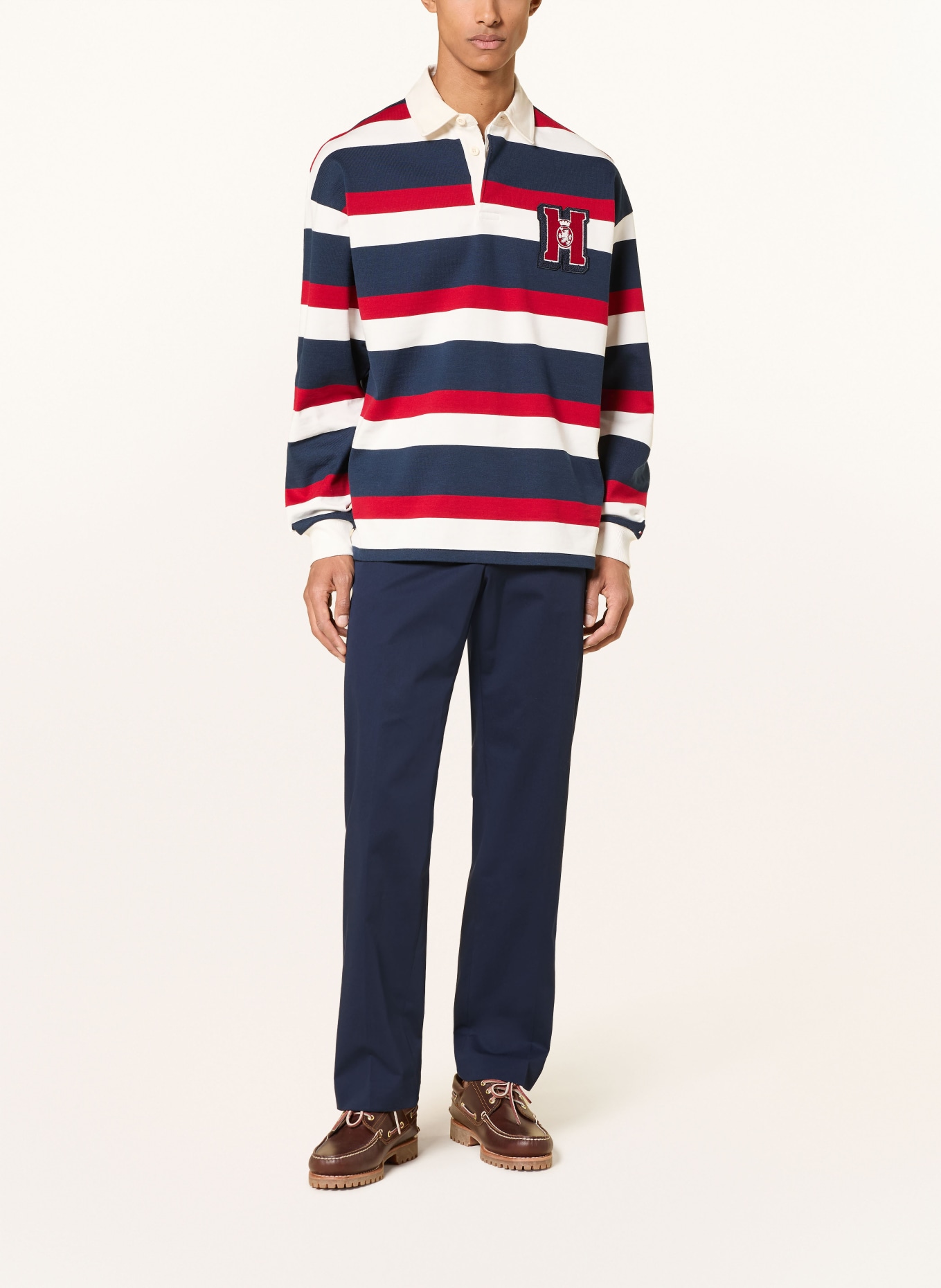TOMMY HILFIGER Chino Regular Fit: DUNKELBLAU