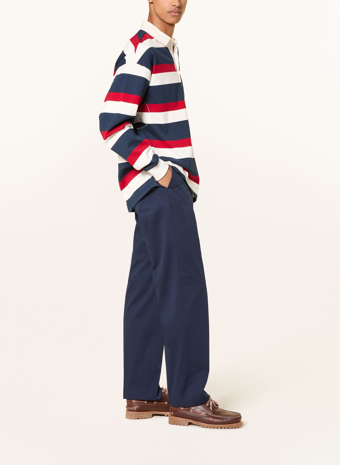 TOMMY HILFIGER Chino Regular Fit: DUNKELBLAU