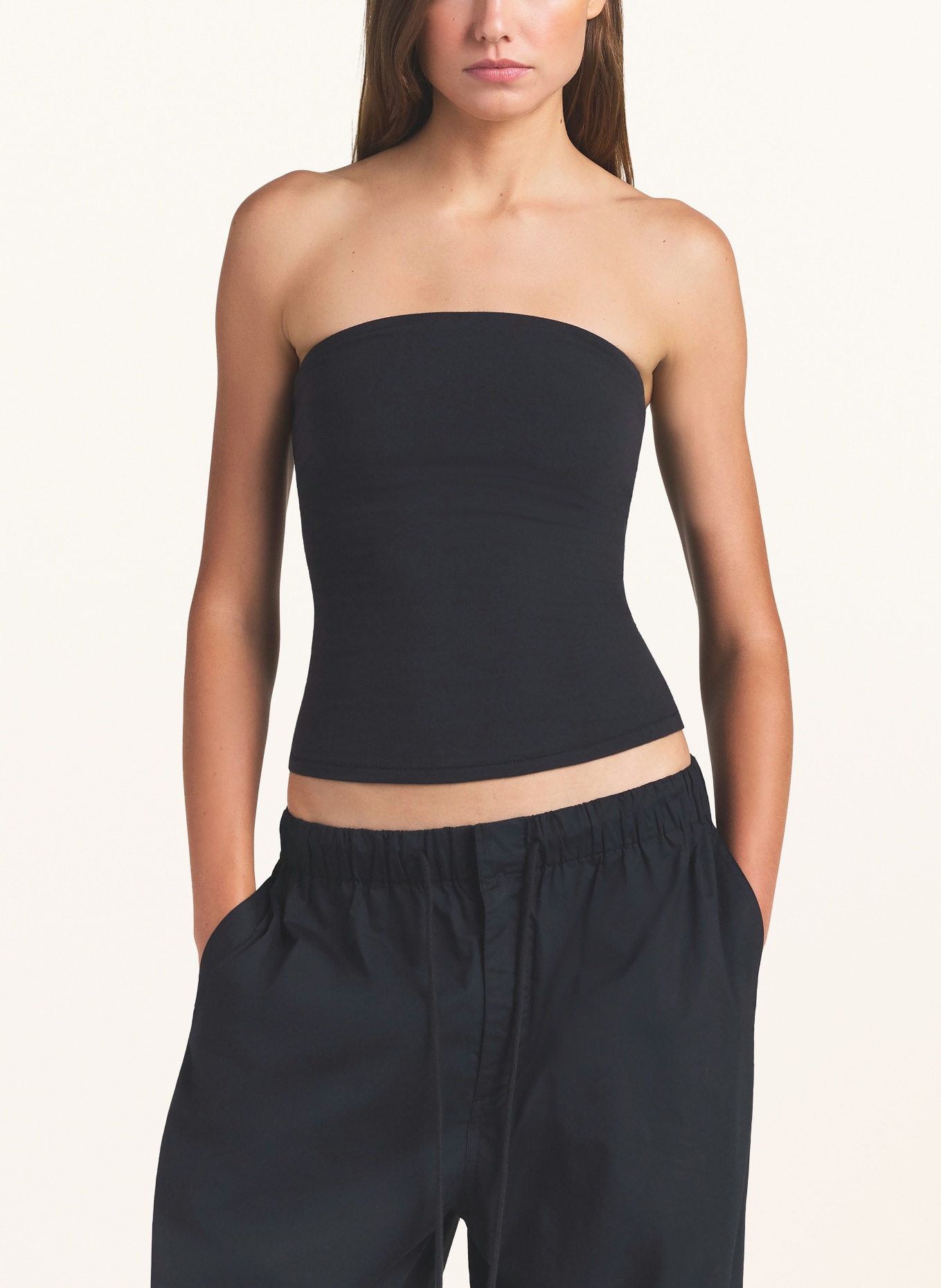 SKIMS Lounge top: SOOT
