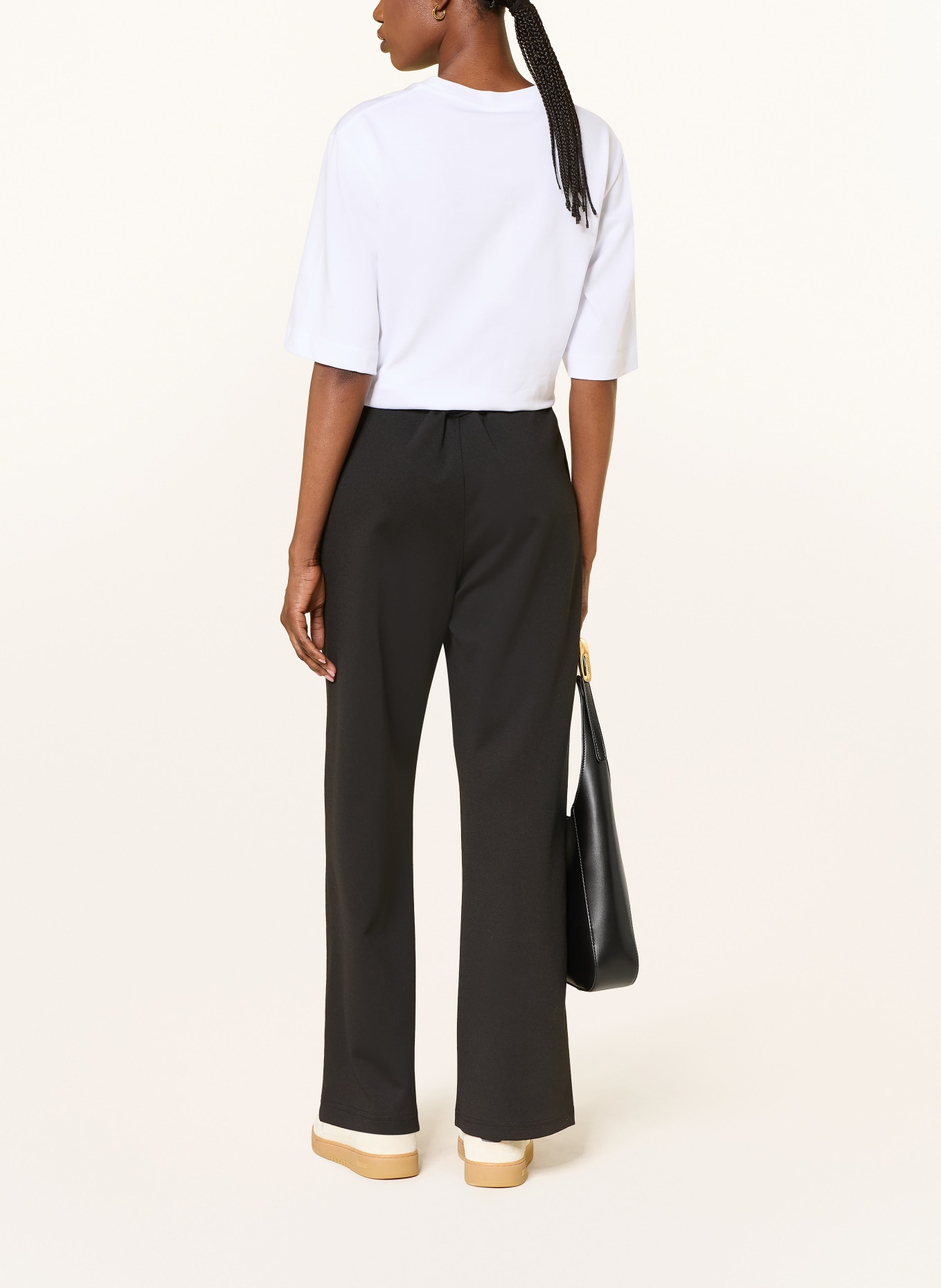 Calvin Klein Pantalon en jersey: NOIR
