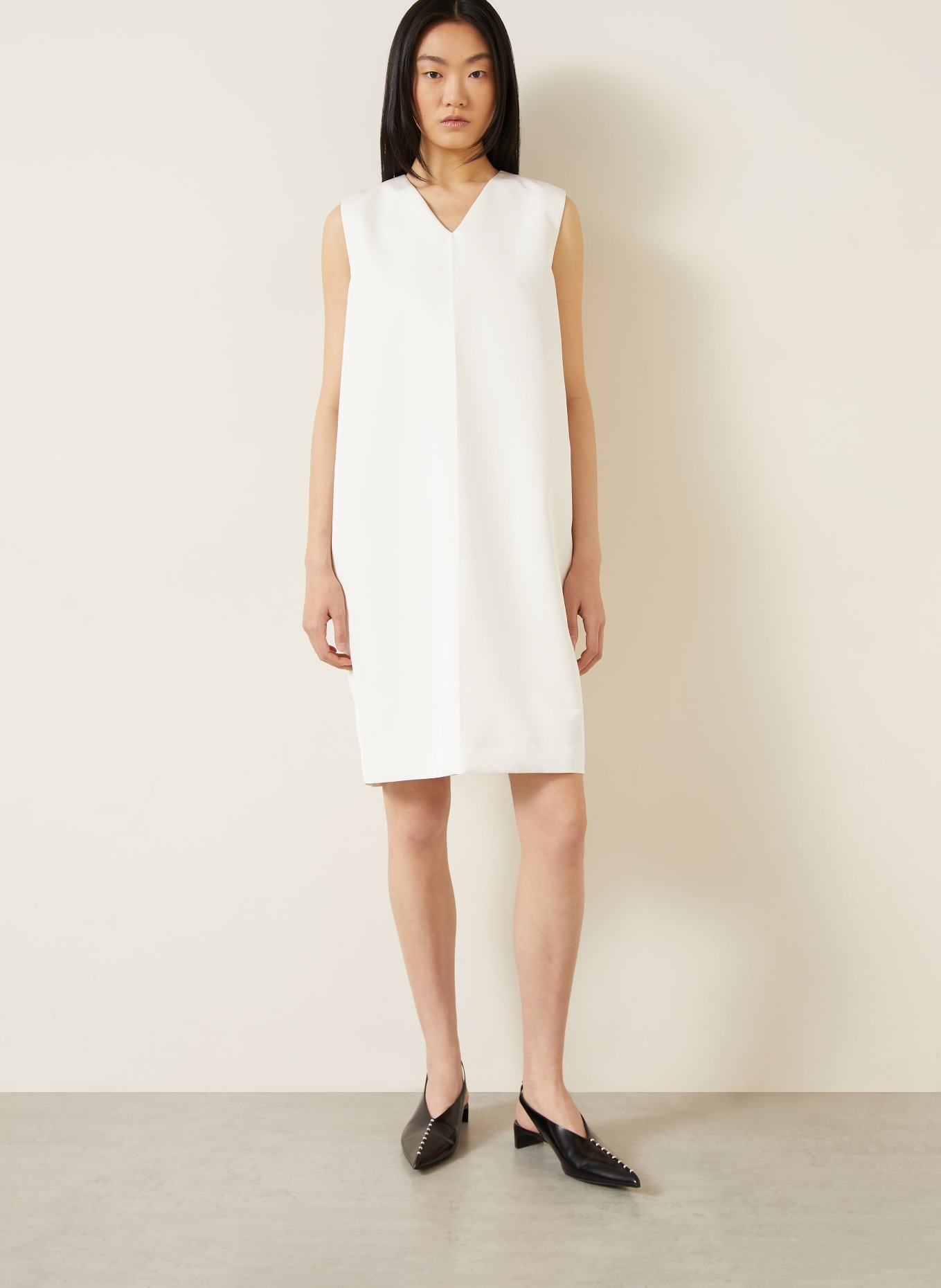JIL SANDER Robe: BLANC