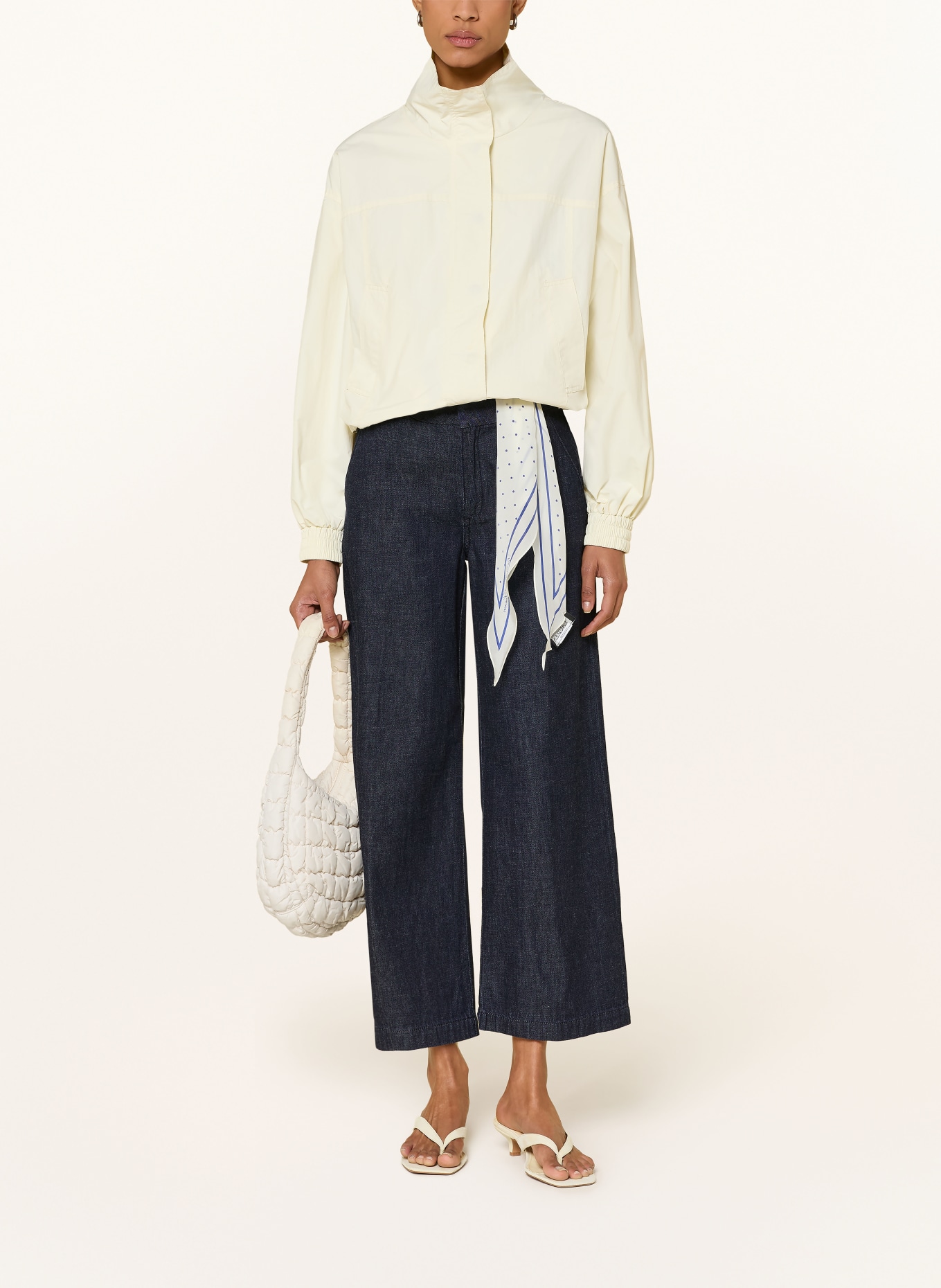 comma ANNA Denim Culottes: 59Z8 BLUE