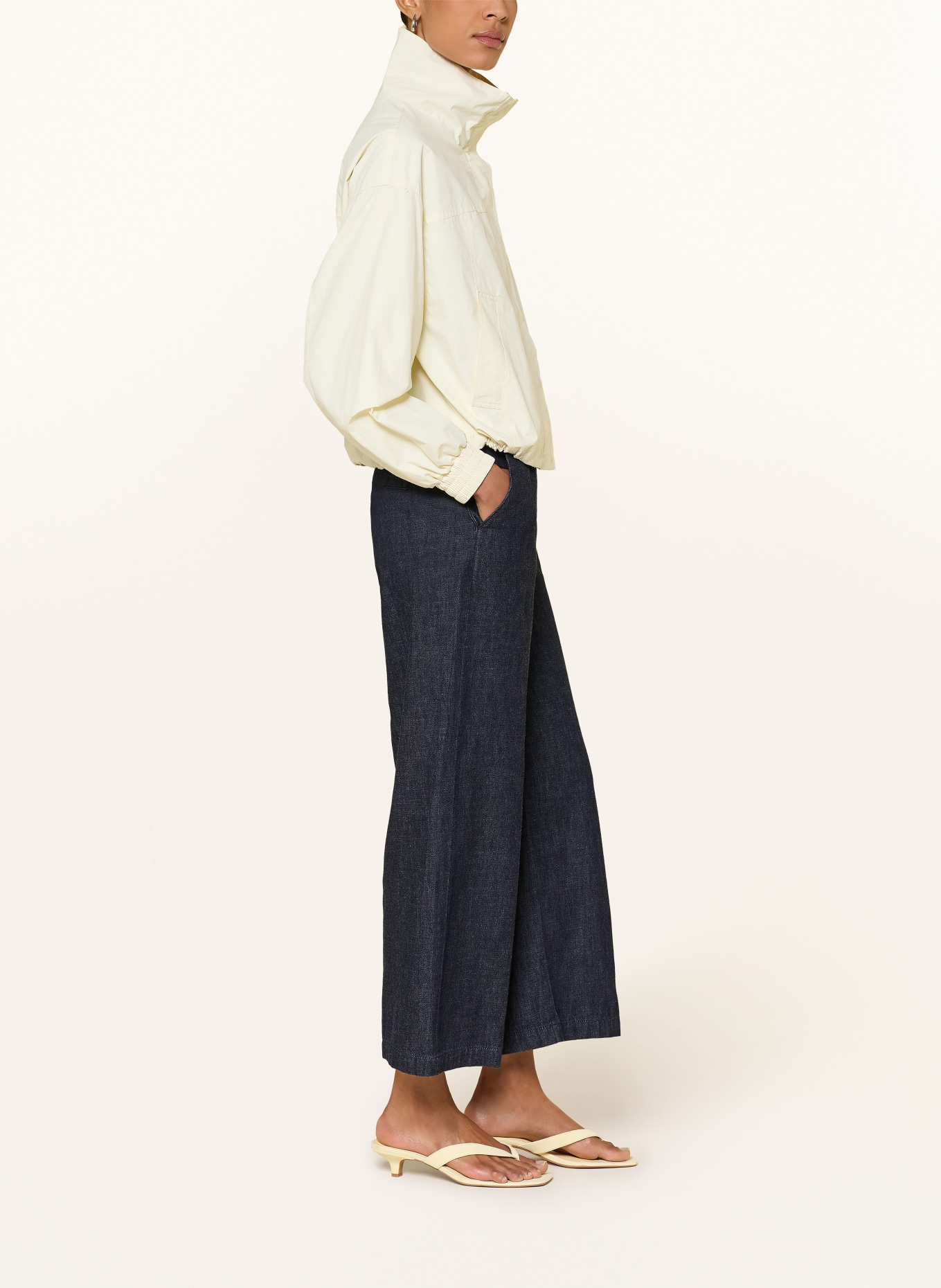 comma ANNA Denim Culottes: 59Z8 BLUE