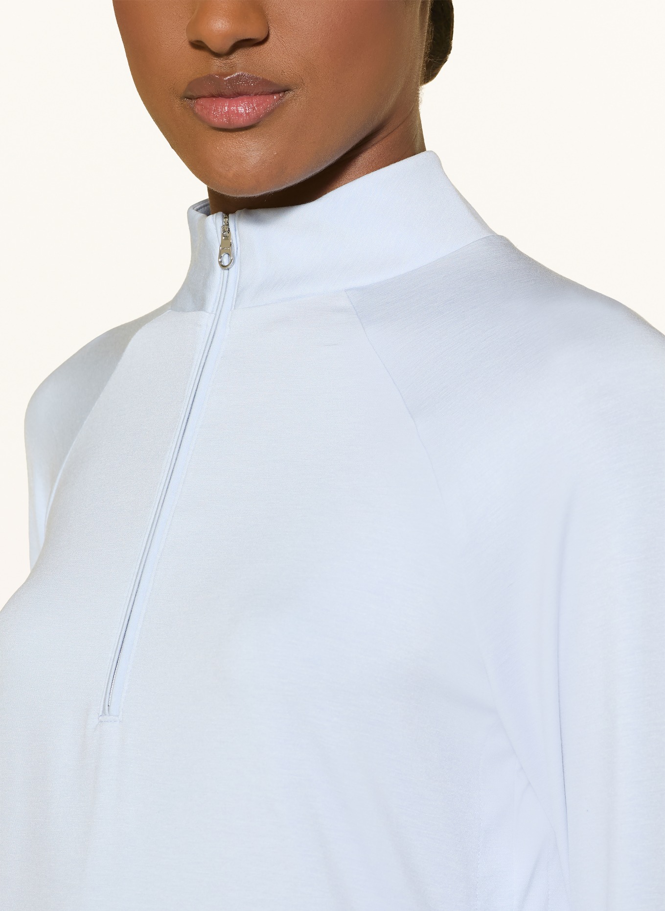 VARLEY AMREN functional shirt: LIGHT BLUE