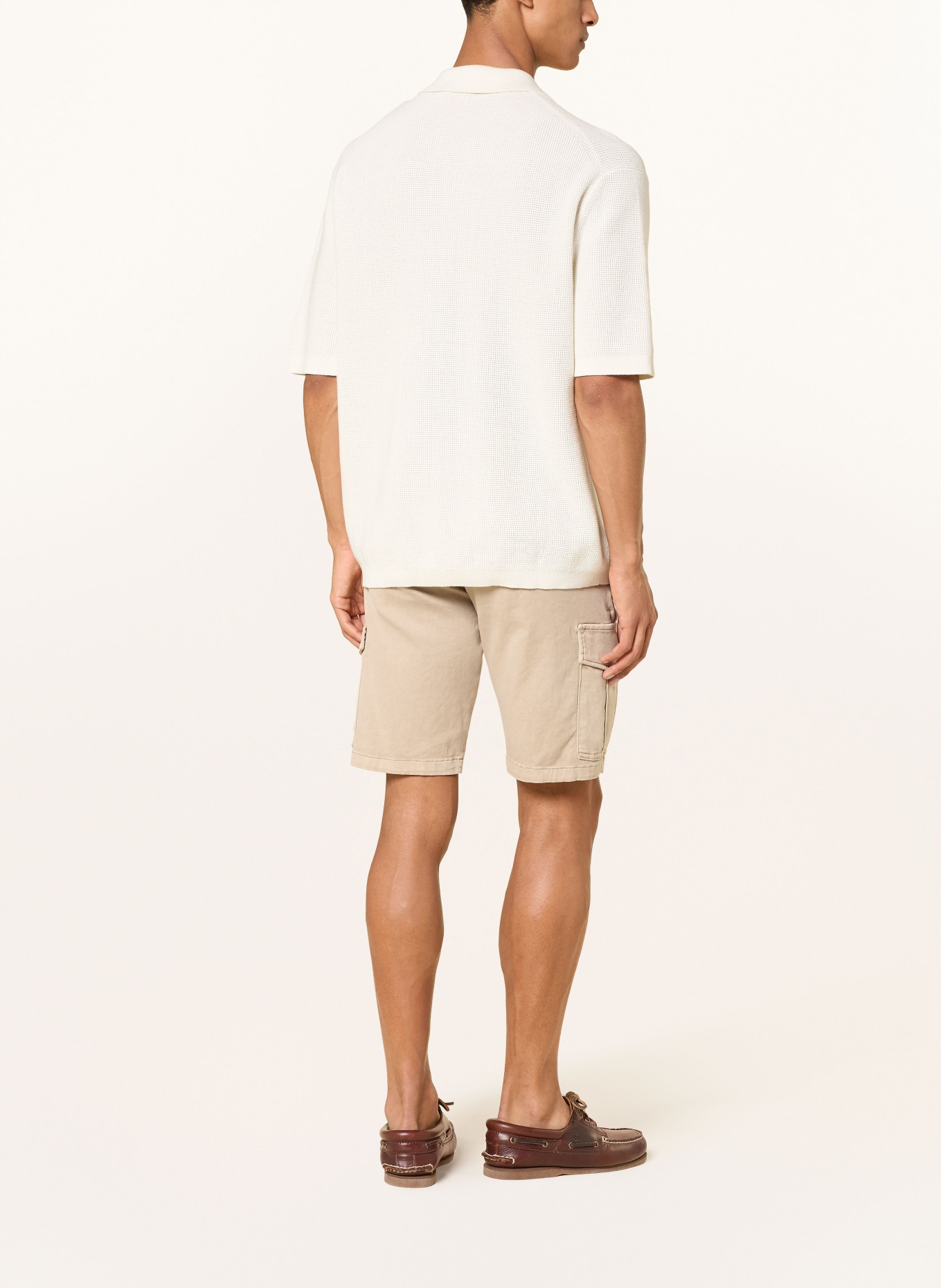 MAC JOG'N CARGO Cargo Shorts: BEIGE