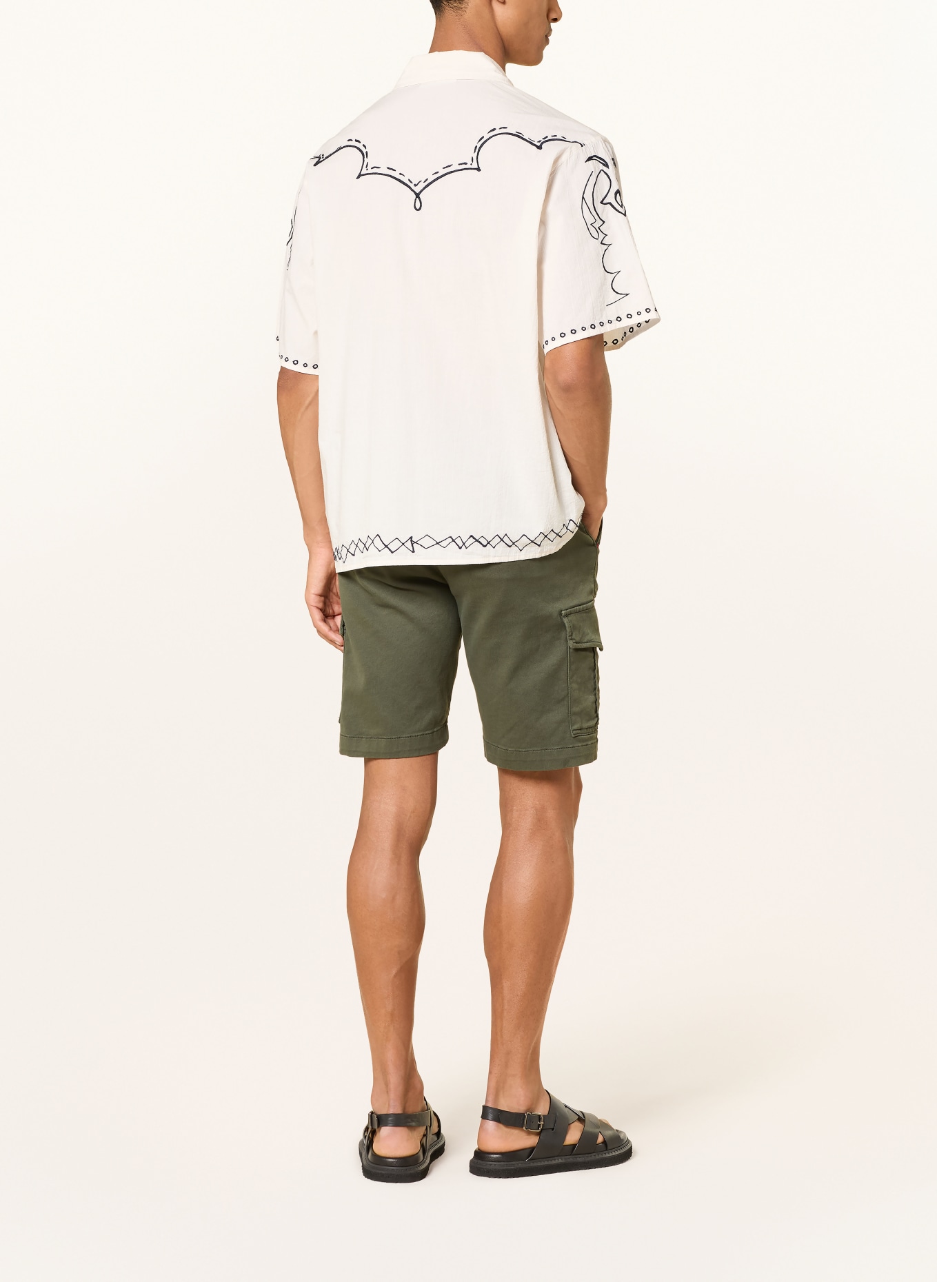 MAC JOG'N CARGO Cargo Shorts: GREEN