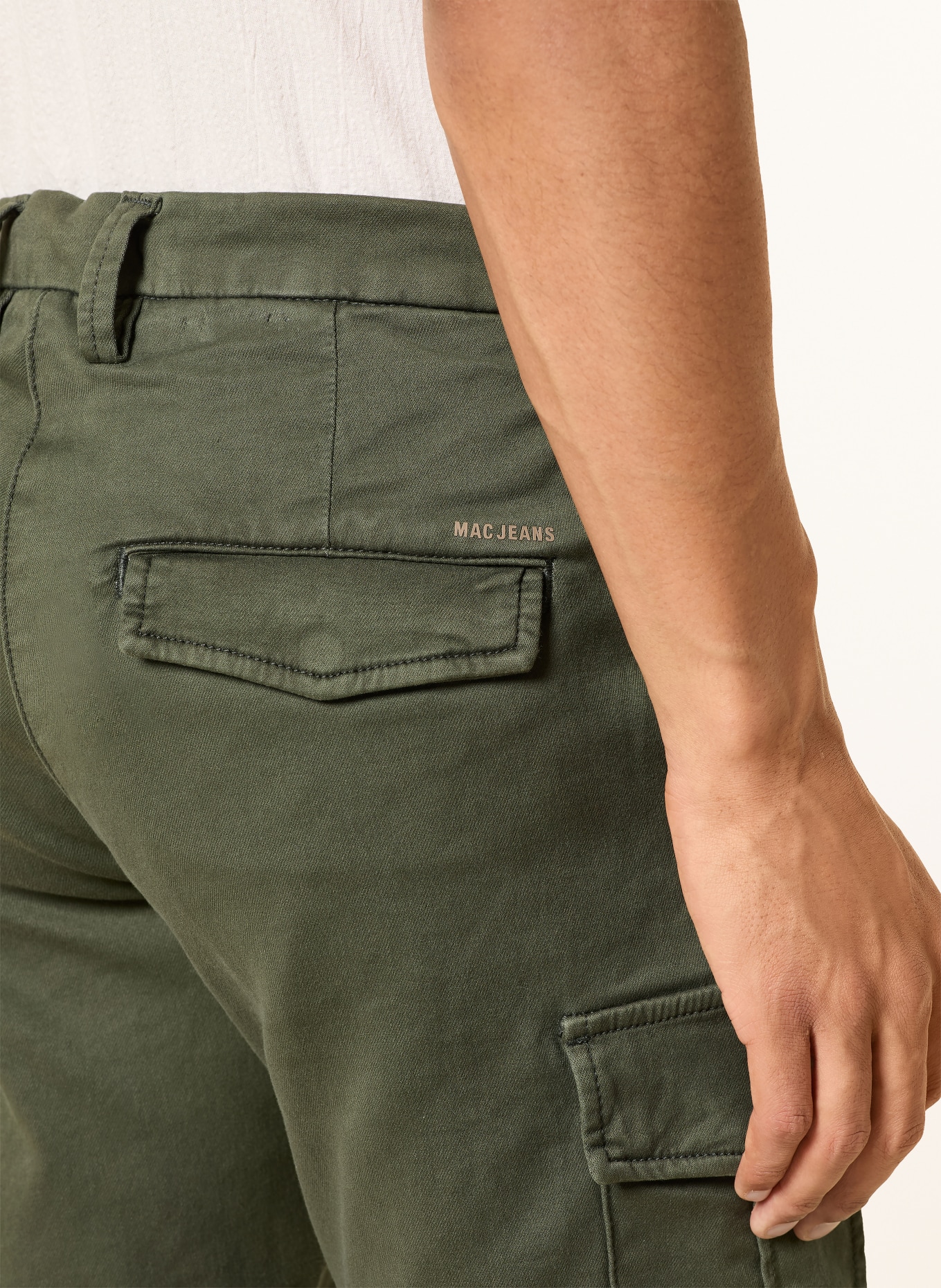 MAC JOG'N CARGO Cargo Shorts: GREEN