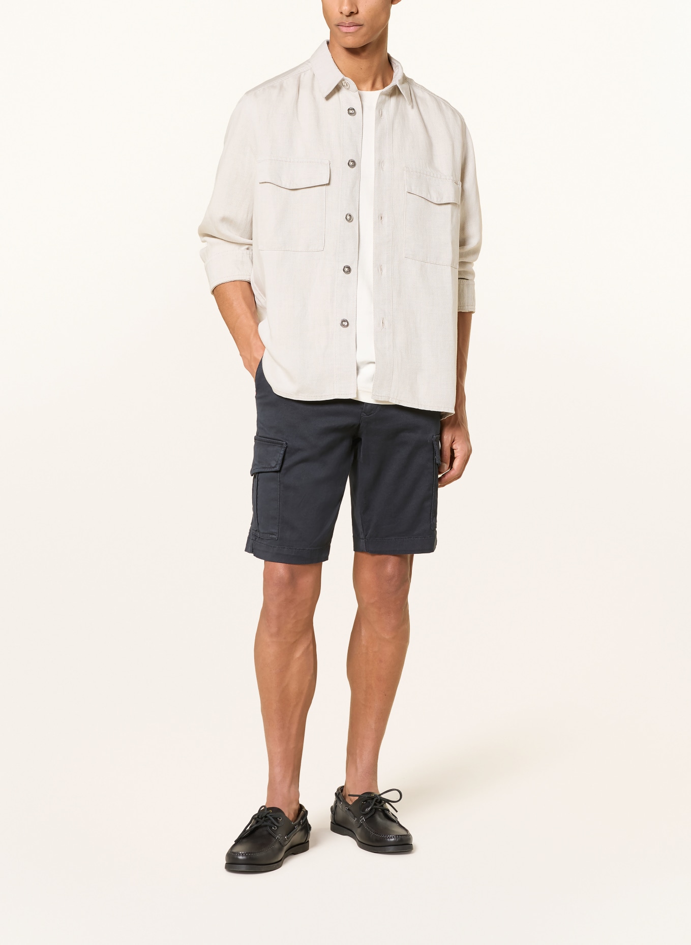 MAC JOG'N CARGO Cargo Shorts: DARK BLUE