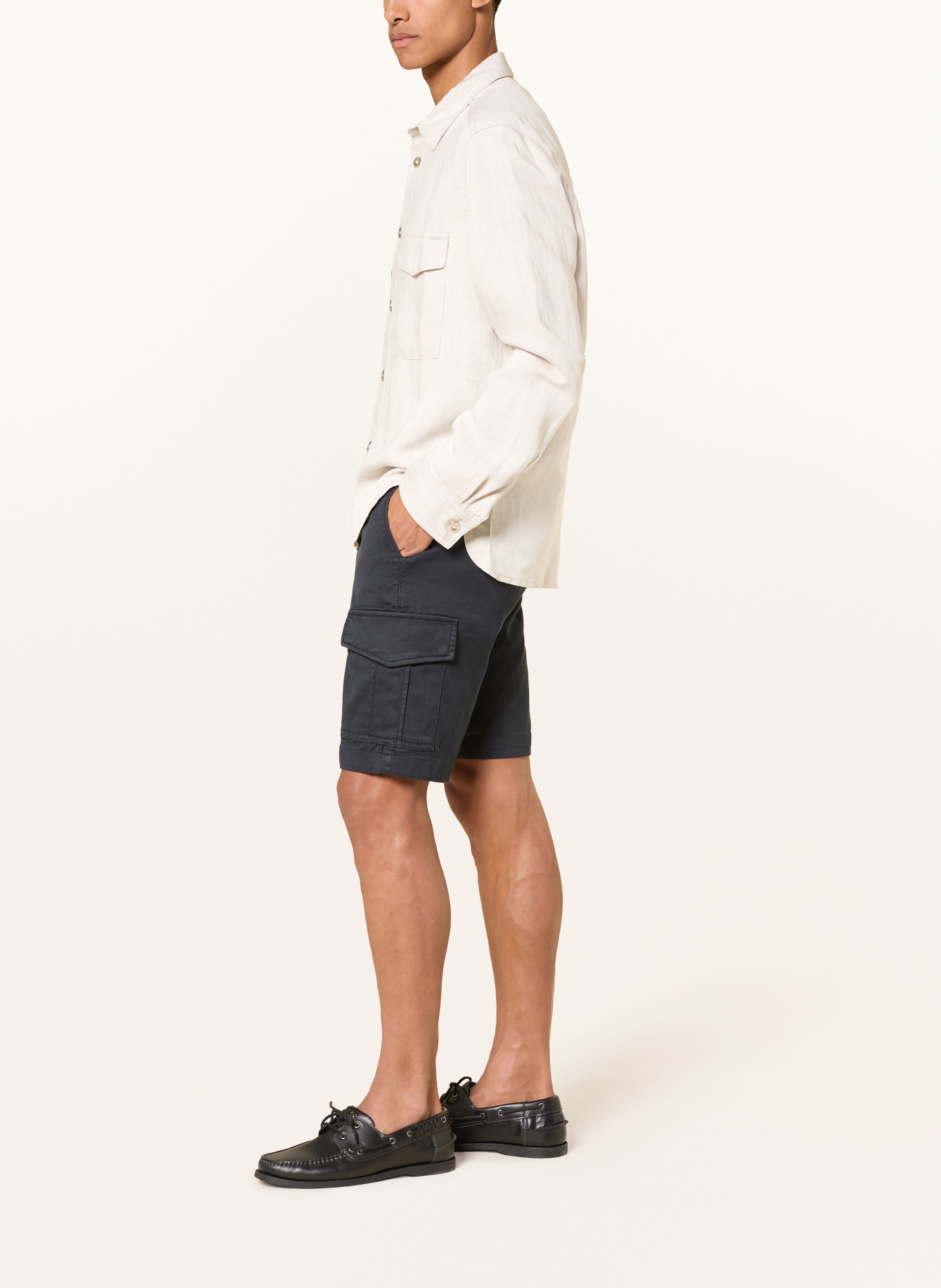 MAC JOG'N CARGO Cargo Shorts: DARK BLUE