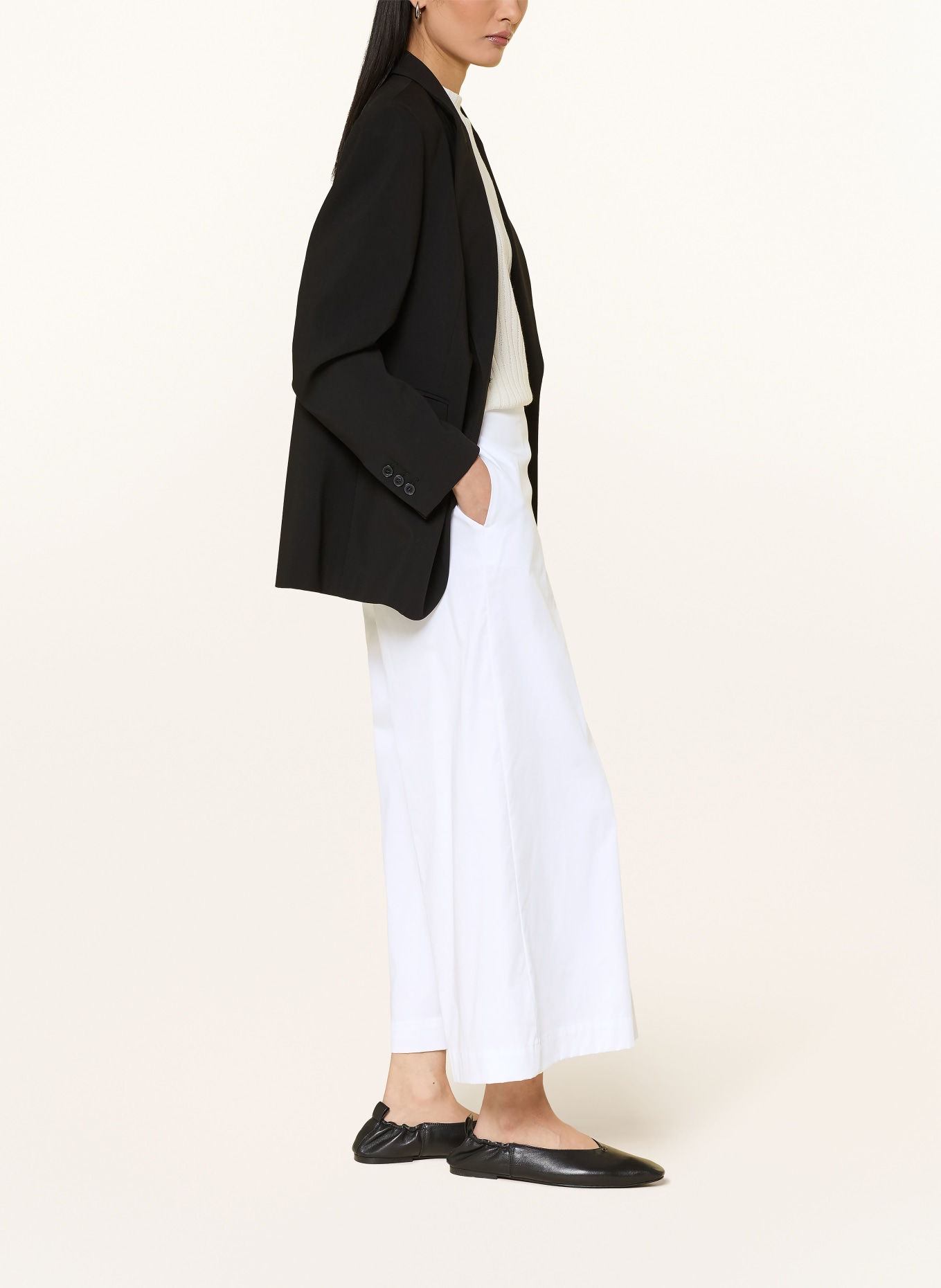 s.Oliver BLACK LABEL Culottes: WHITE