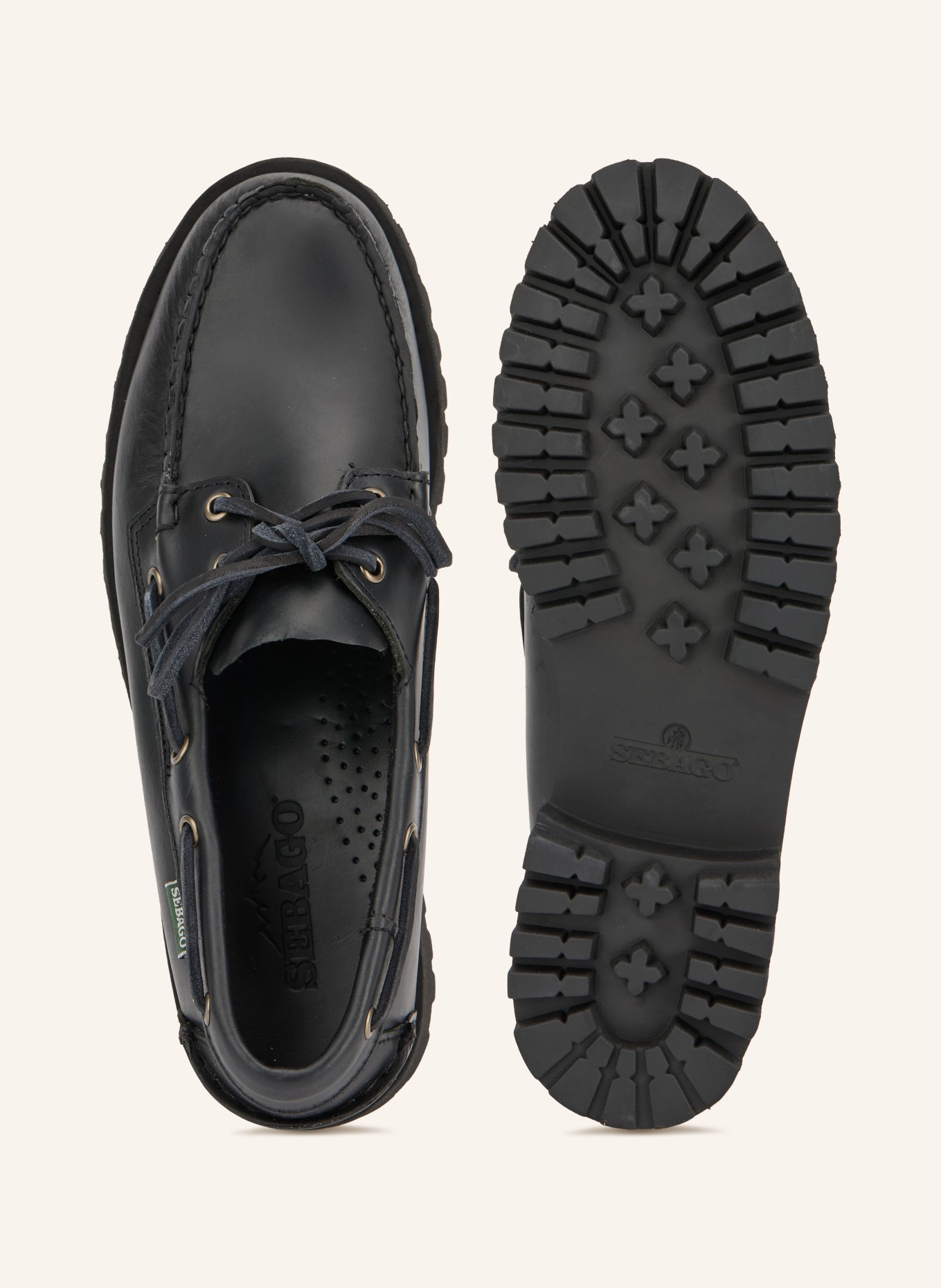 SEBAGO Buty żeglarskie RANGER: CZARNY