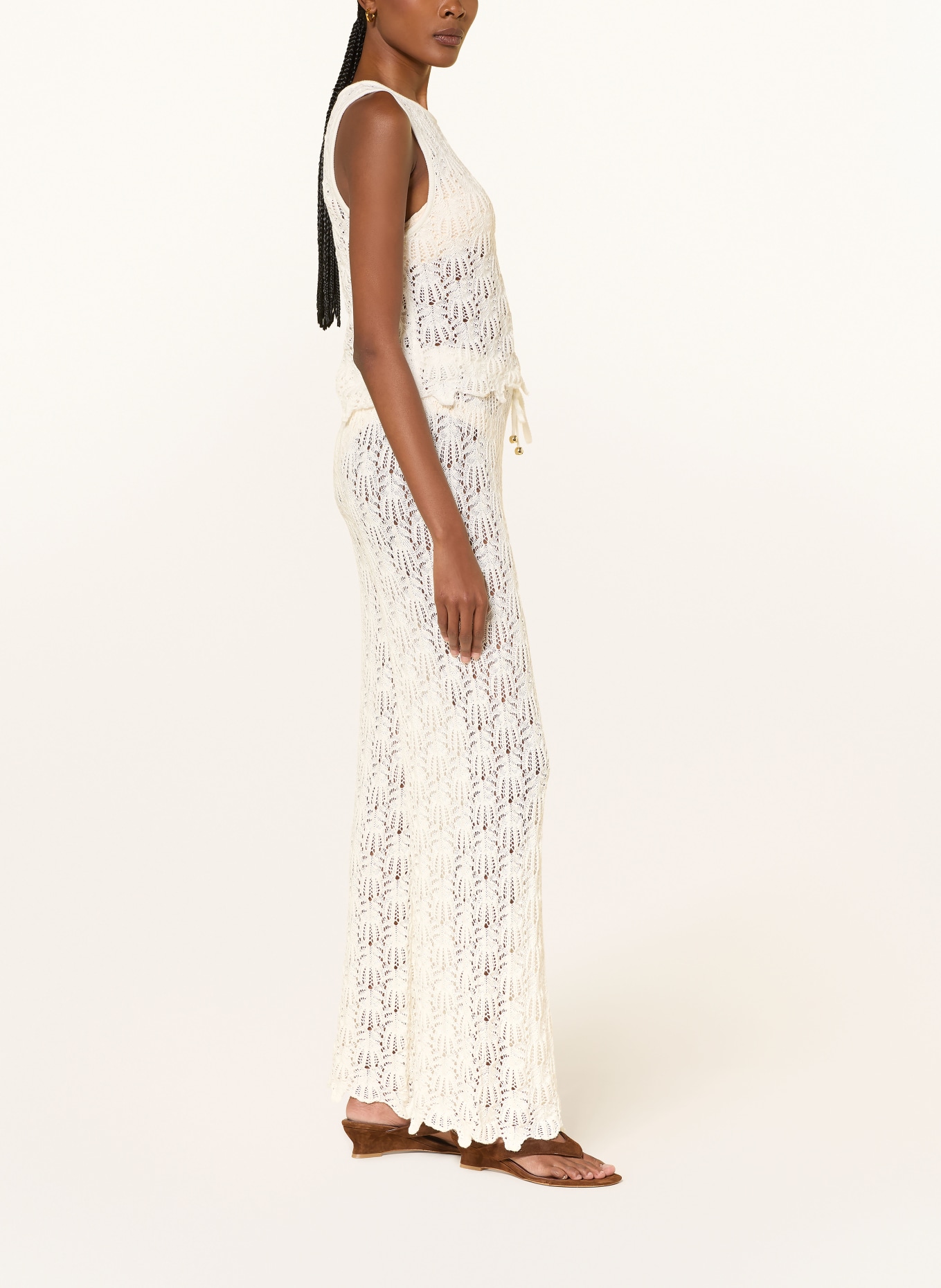 LEZU Strickhose SADA: WEISS
