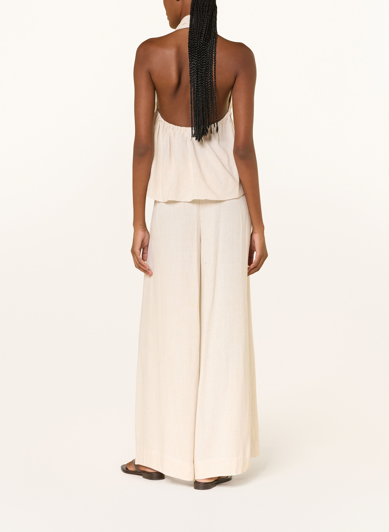 LEZU Marlenehose VALEO: HELLBRAUN